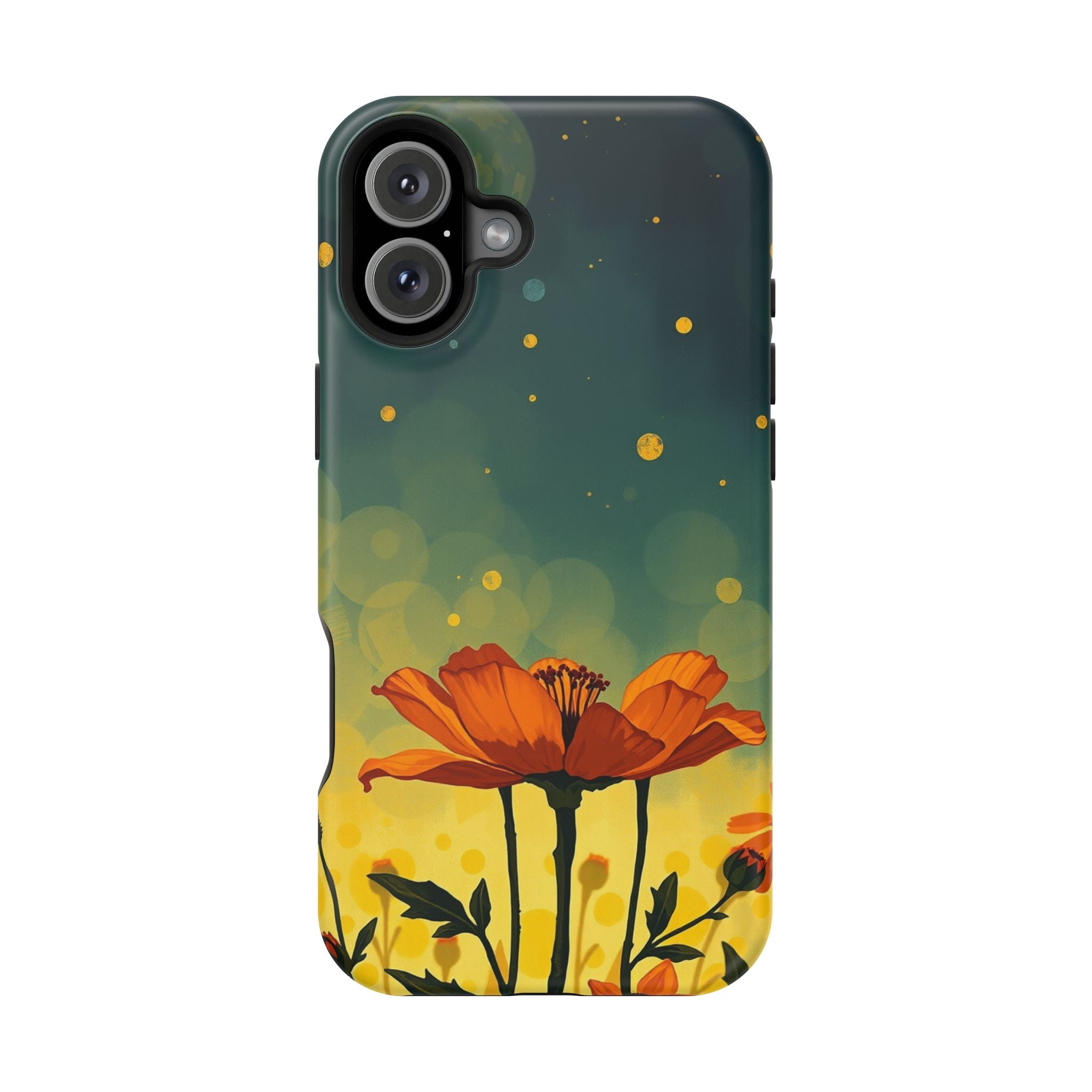 iPhone Mustard And Rust Night Bloomer Slim Everyday Designer Case · iPhone Case
