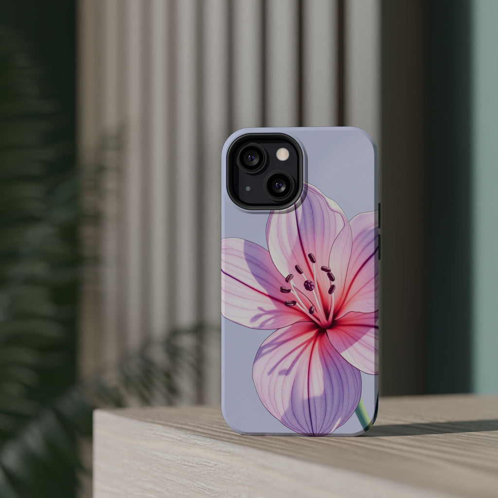 iPhone Lavender And Pearl Tropical Bloom Slim Everyday iPhone Designer · iPhone