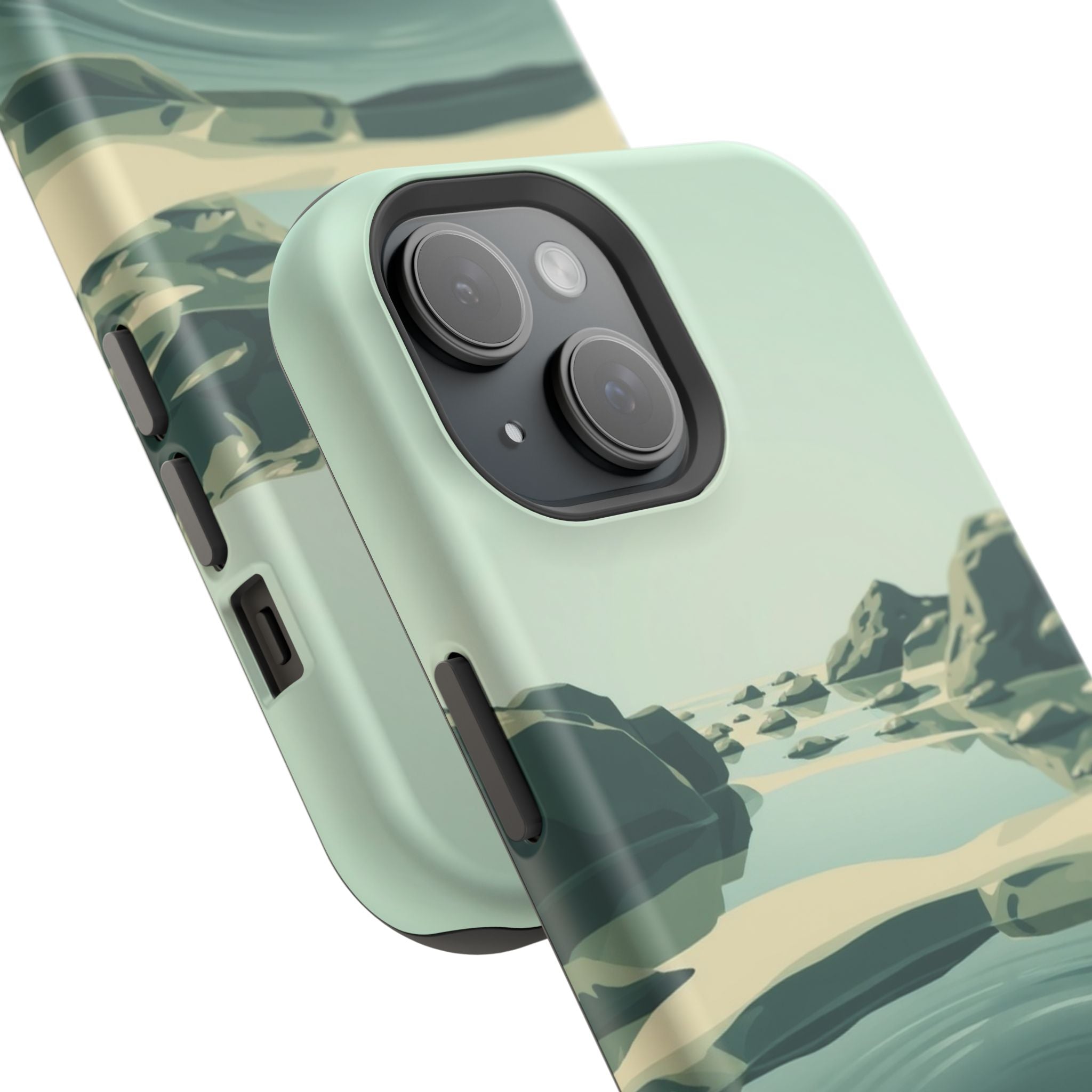 iPhone Radiant Tidal Pool Design Bold Modern Everyday Snap Case · iPhone Case