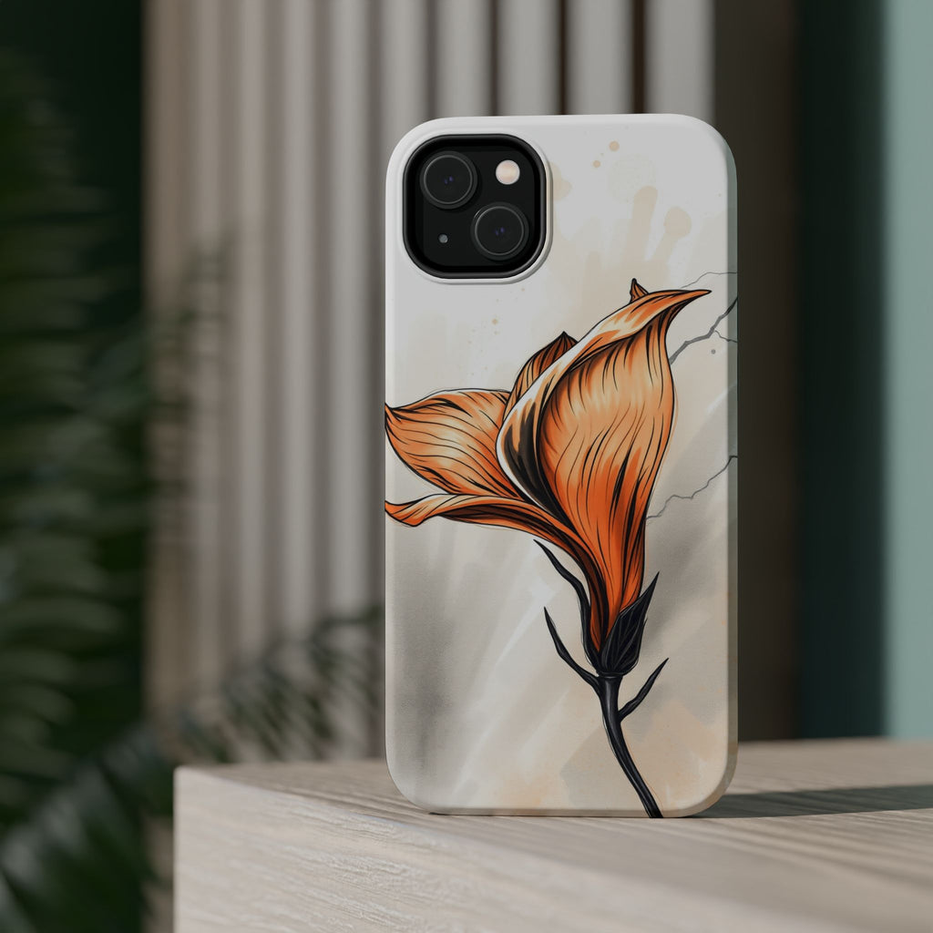 iPhone Dreamy Petal Storm Design Bold Modern Everyday Snap Case · iPhone Case