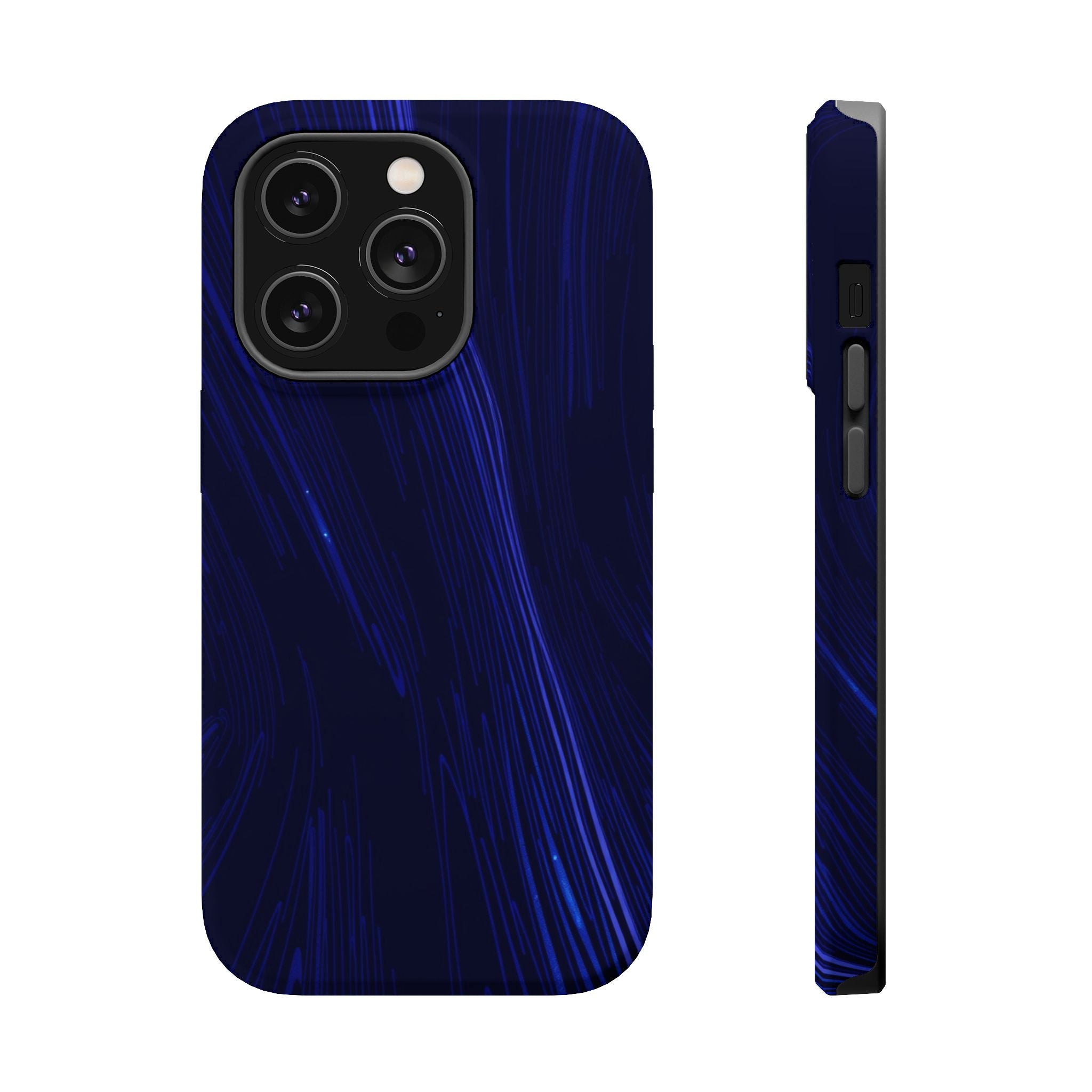 iPhone Interference Pattern Dark Gothic Ink Slim iPhone Everyday · iPhone Case