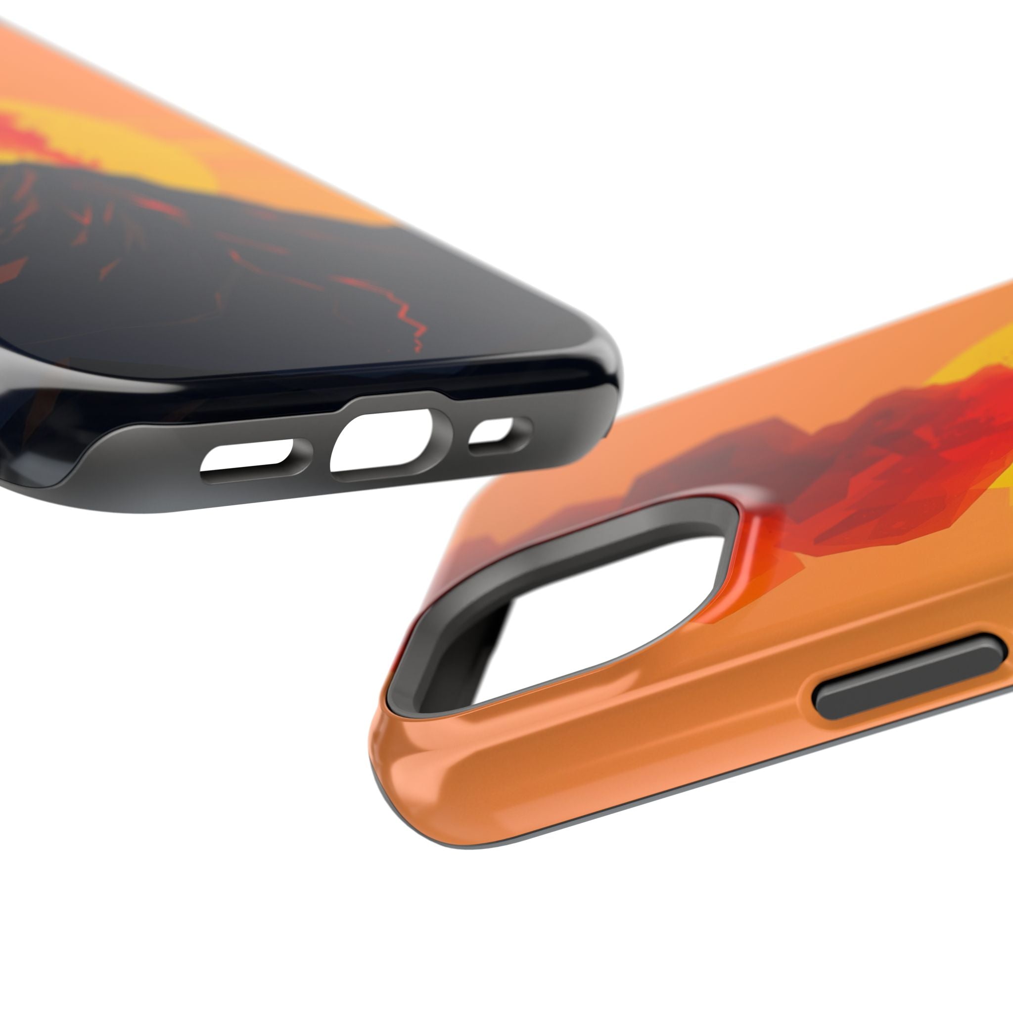 iPhone Vibrant Volcanic Eruption Design Slim Everyday iPhone Designer · iPhone C