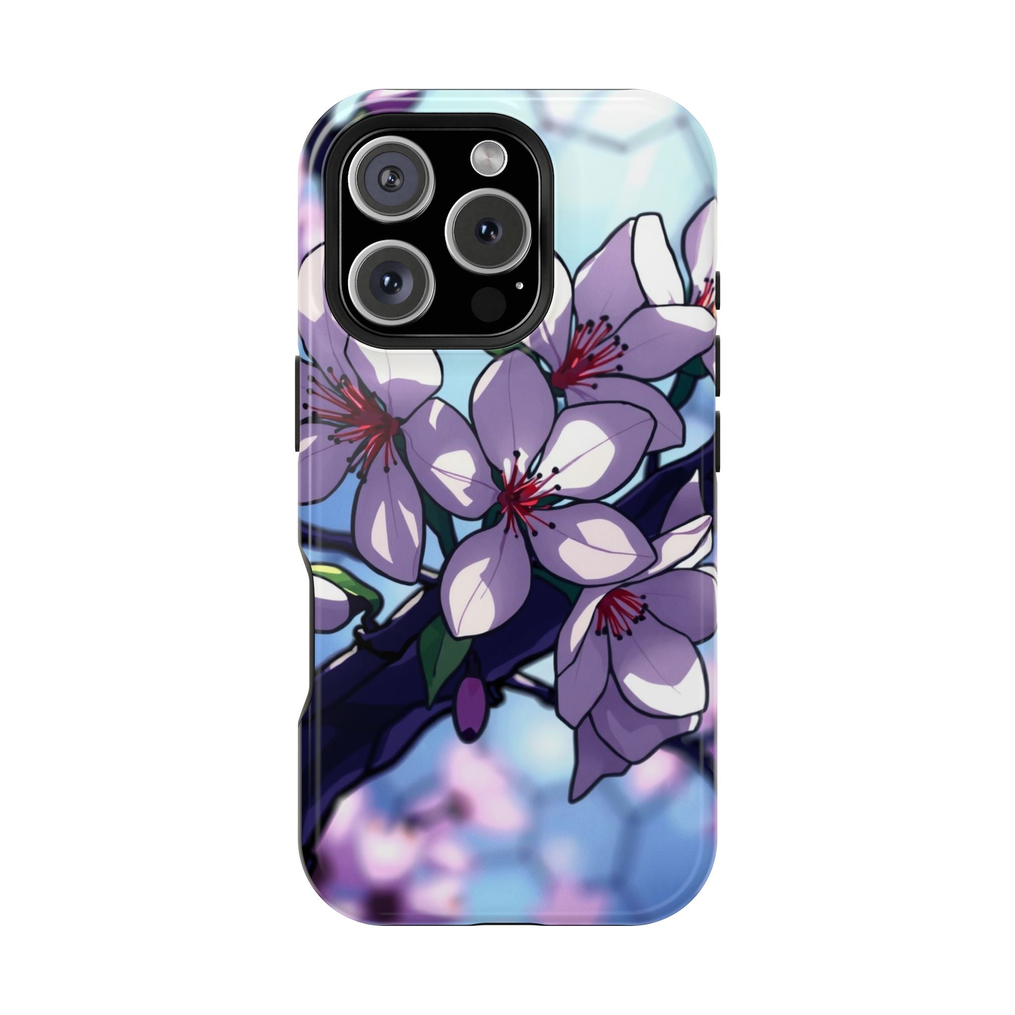 iPhone Dreamy Cherry Blossom Design Slim Everyday Designer Case · iPhone Case