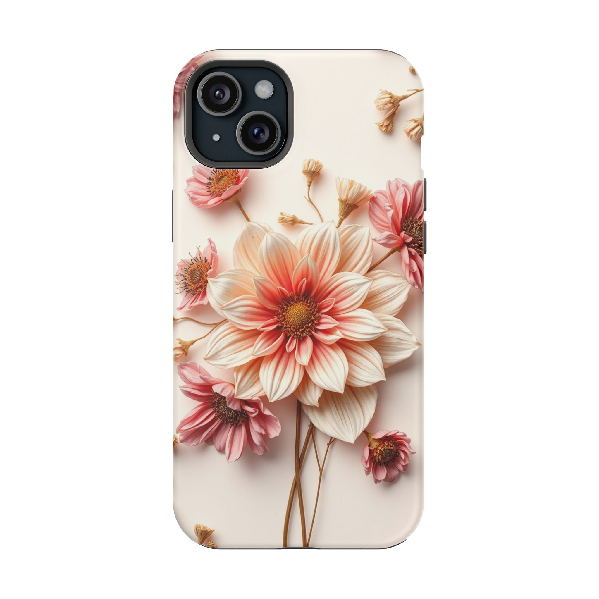 iPhone Dried Flower Flat Lay Enchanted Art Slim iPhone Everyday · iPhone Case