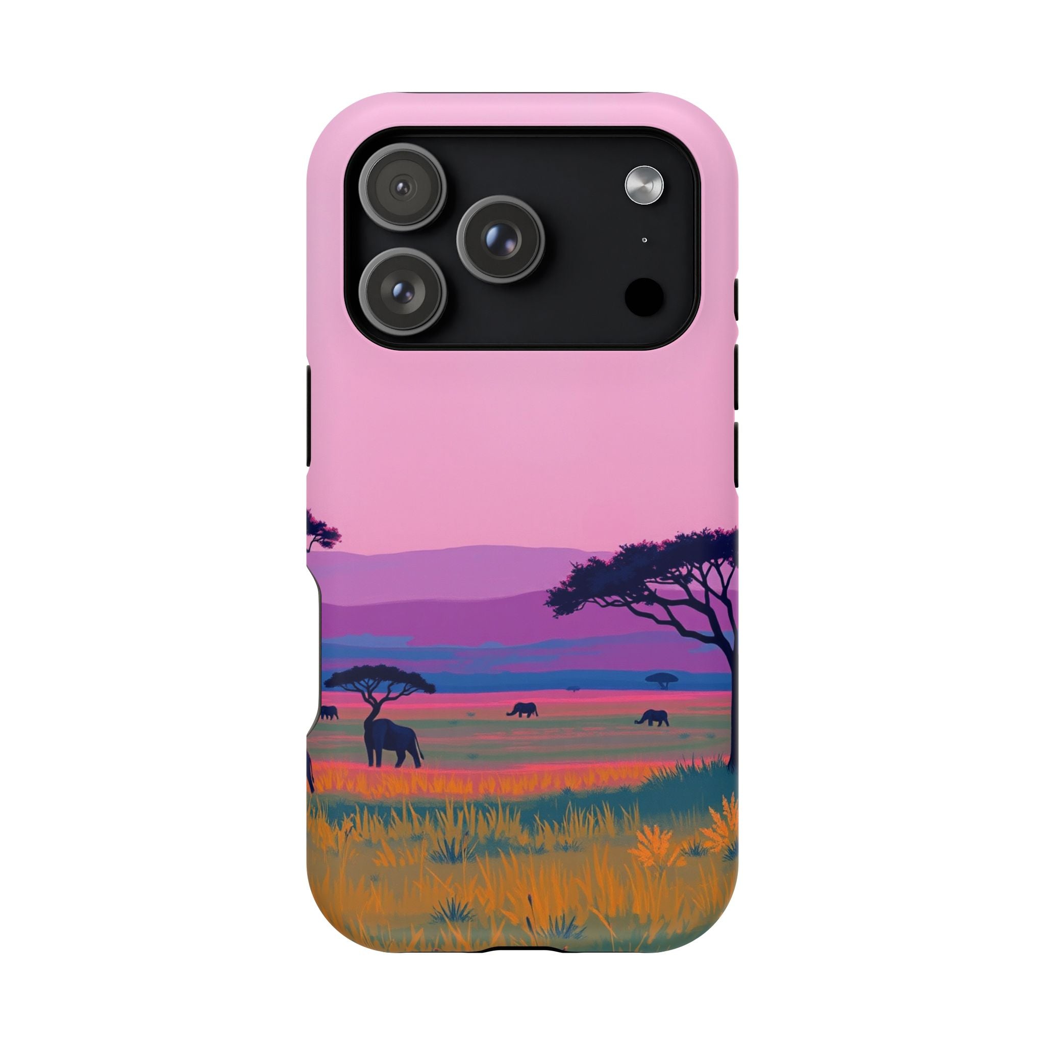 iPhone Savanna Horizon Electric Art Slim Everyday Designer Case · iPhone Case