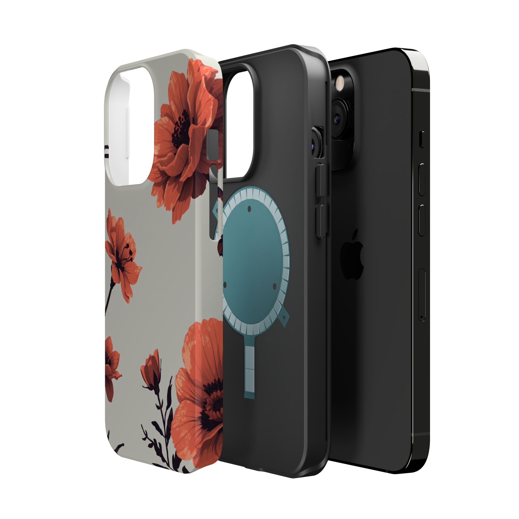 iPhone Dreamy Floral Ink Wash Design Slim Everyday iPhone 13 Designer · iPhone C