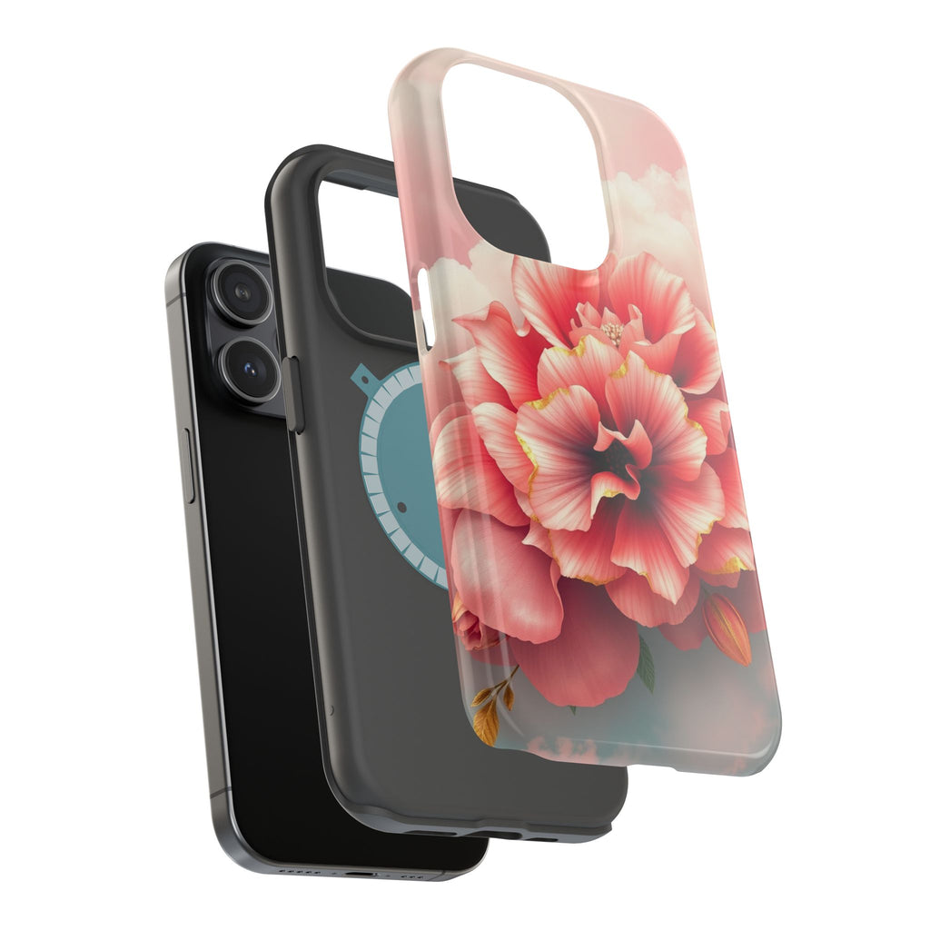 iPhone Pastel Floral Cloud Gold Foil Luxury Slim iPhone Everyday · iPhone Case