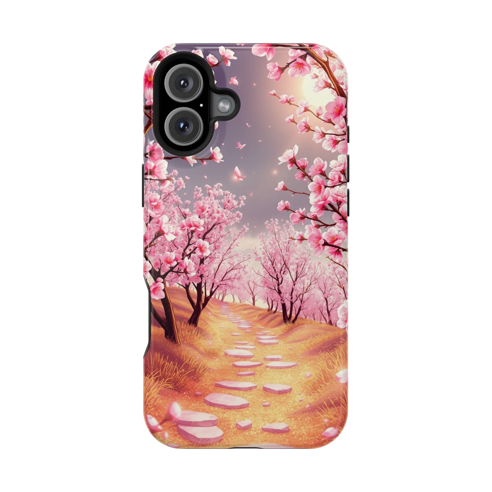 iPhone Dreamy Blossom Trail Design 14 Slim Everyday Designer Case · iPhone Case