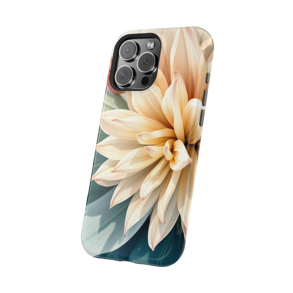 iPhone Neon Floral Radiant Design Clean Minimal Snap Case · iPhone Case