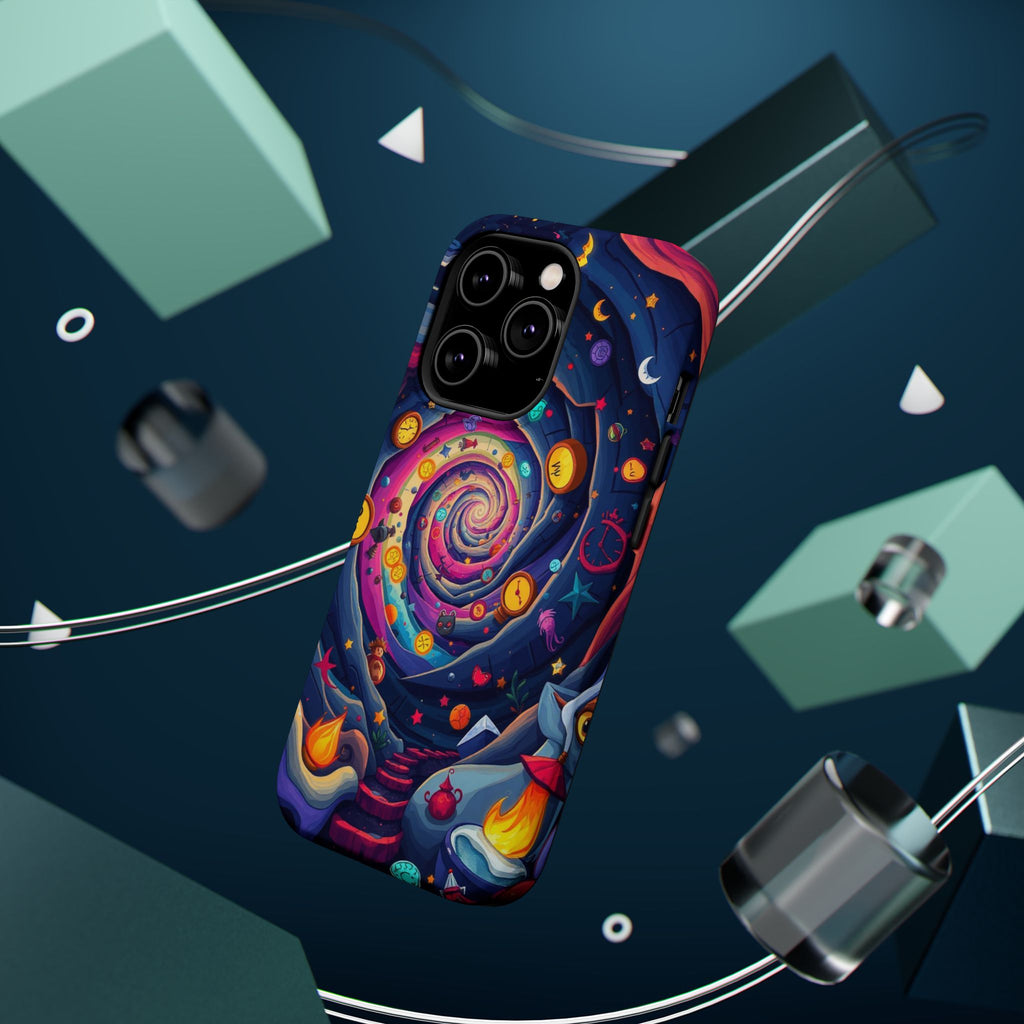 iPhone Time Portal Swirl Kids Fun iPhone Phone Case Gift Clean Minimal · iPhone