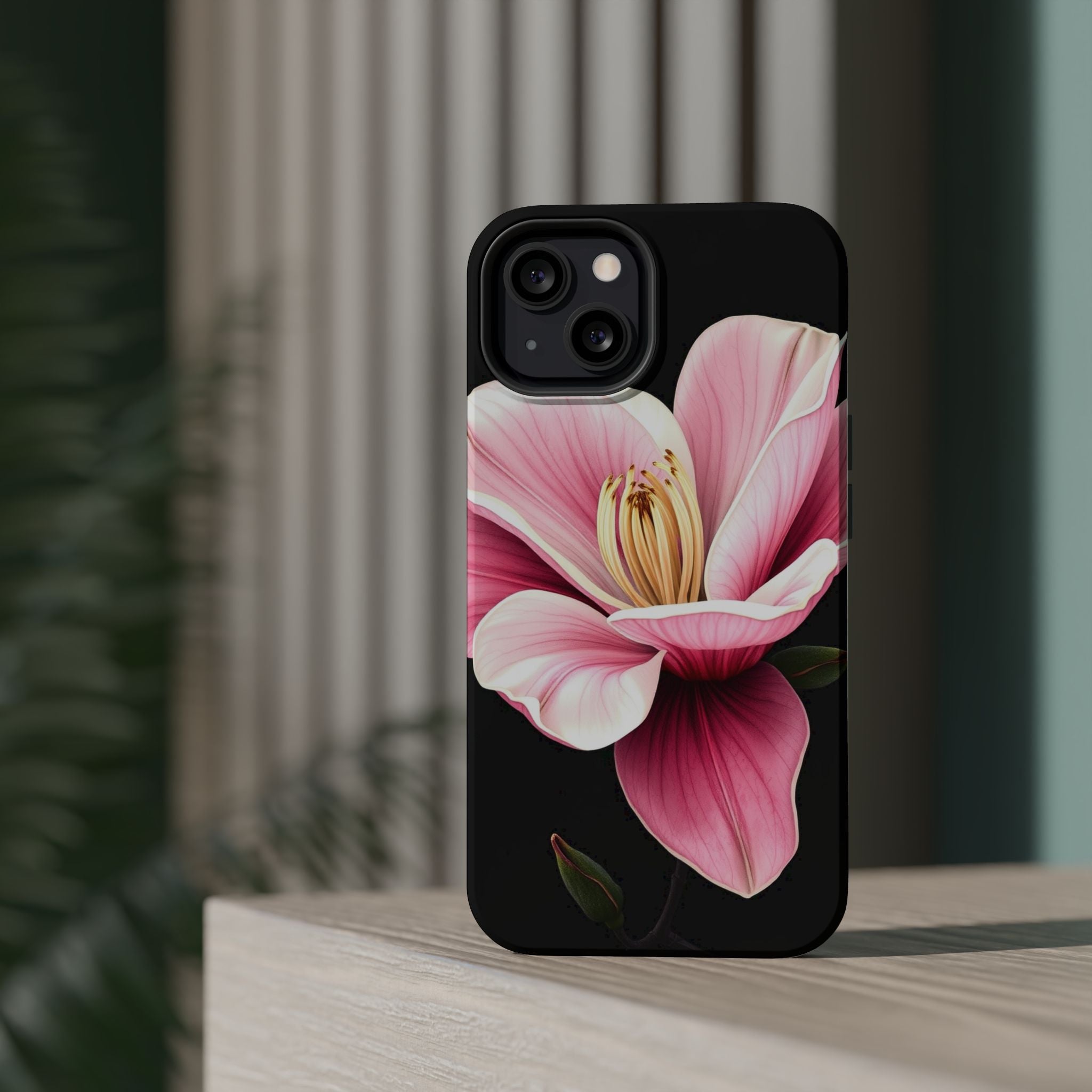 iPhone Magnolia Dream Dark Gothic Ink Slim Everyday Designer Case · iPhone Case