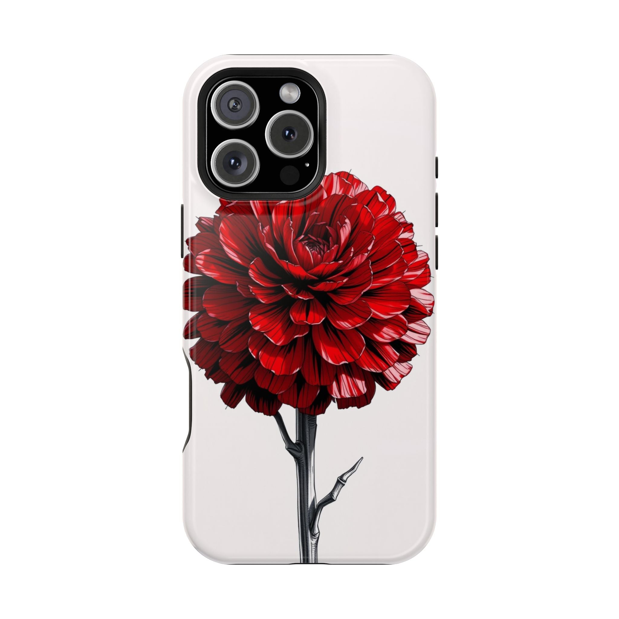 iPhone Ranunculus Stack Mystic Art Bold Modern Everyday Snap Case · iPhone Case