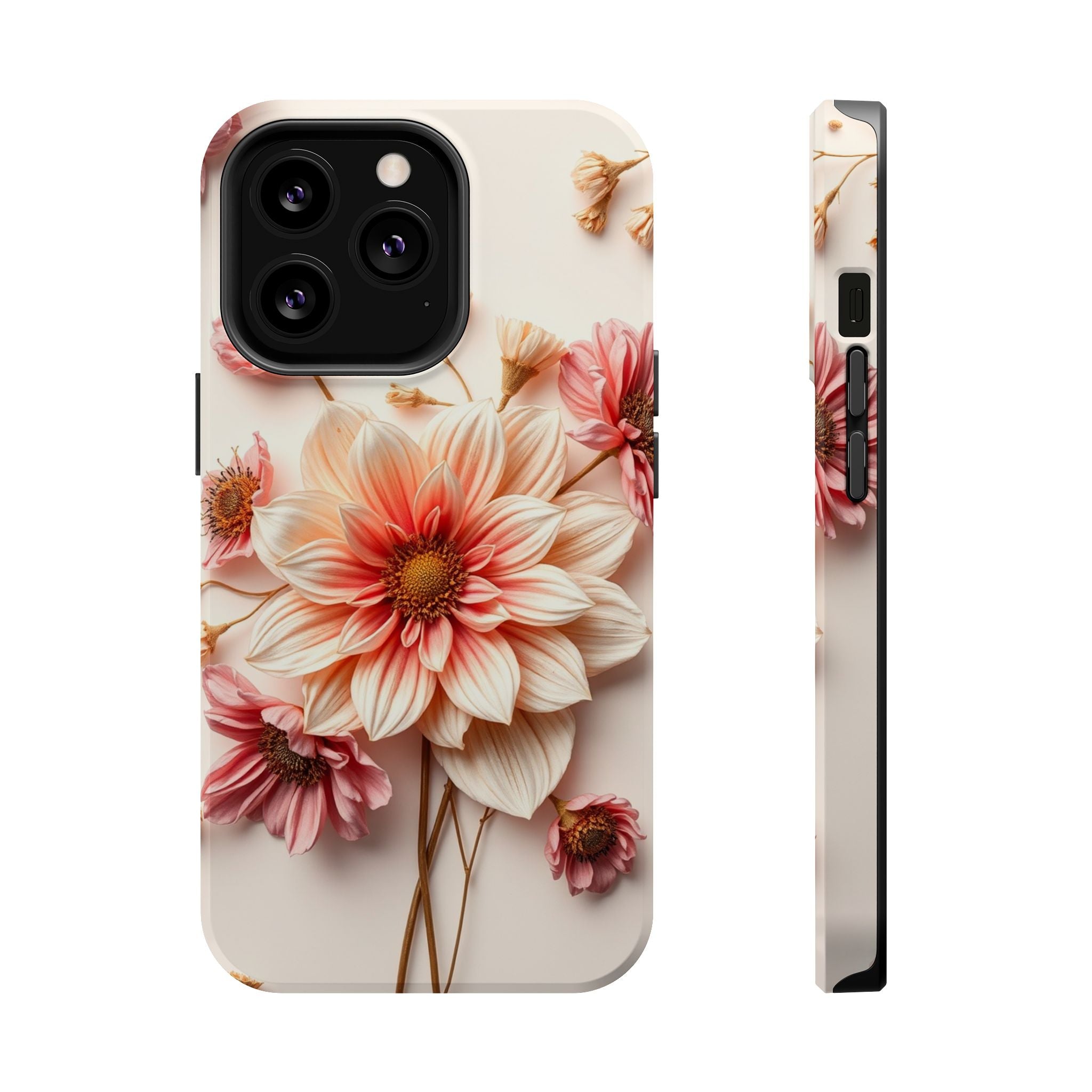 iPhone Dried Flower Flat Lay Enchanted Art Slim iPhone Everyday · iPhone Case
