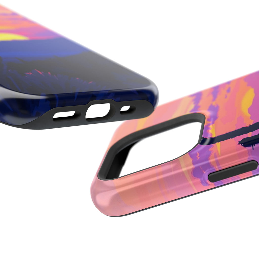 iPhone Mesa Sunset Oil Painting Impressionist Slim iPhone Everyday · iPhone Case