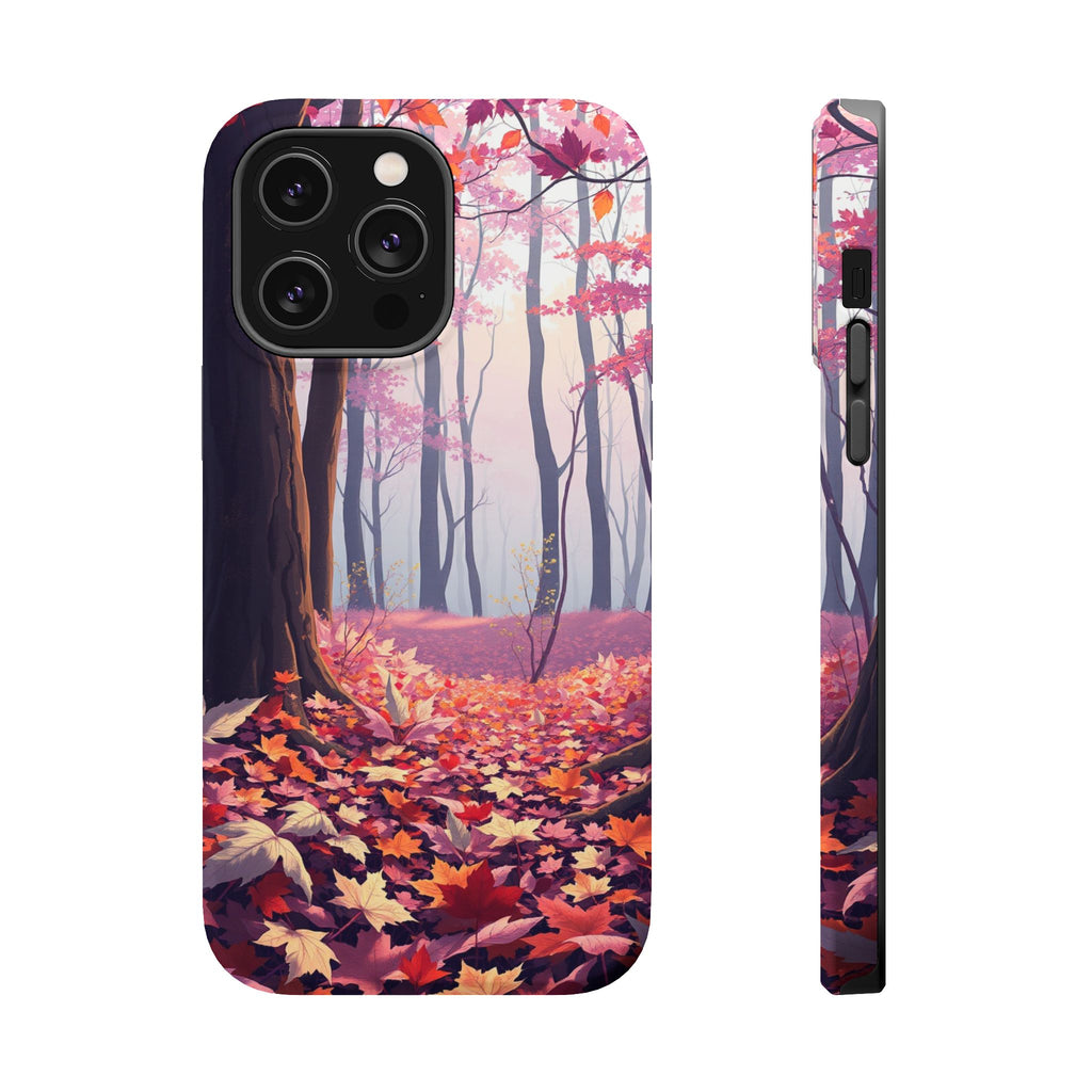 iPhone Radiant Autumn Forest Floor Design Slim iPhone 15 Everyday · iPhone Case
