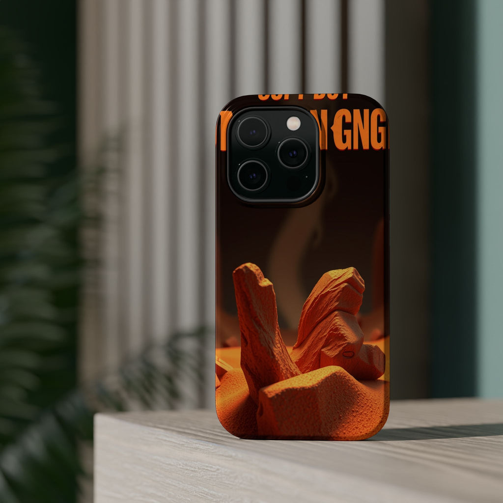 iPhone Earthy Soft but Unhinged Design Slim Everyday Designer Case · iPhone Case