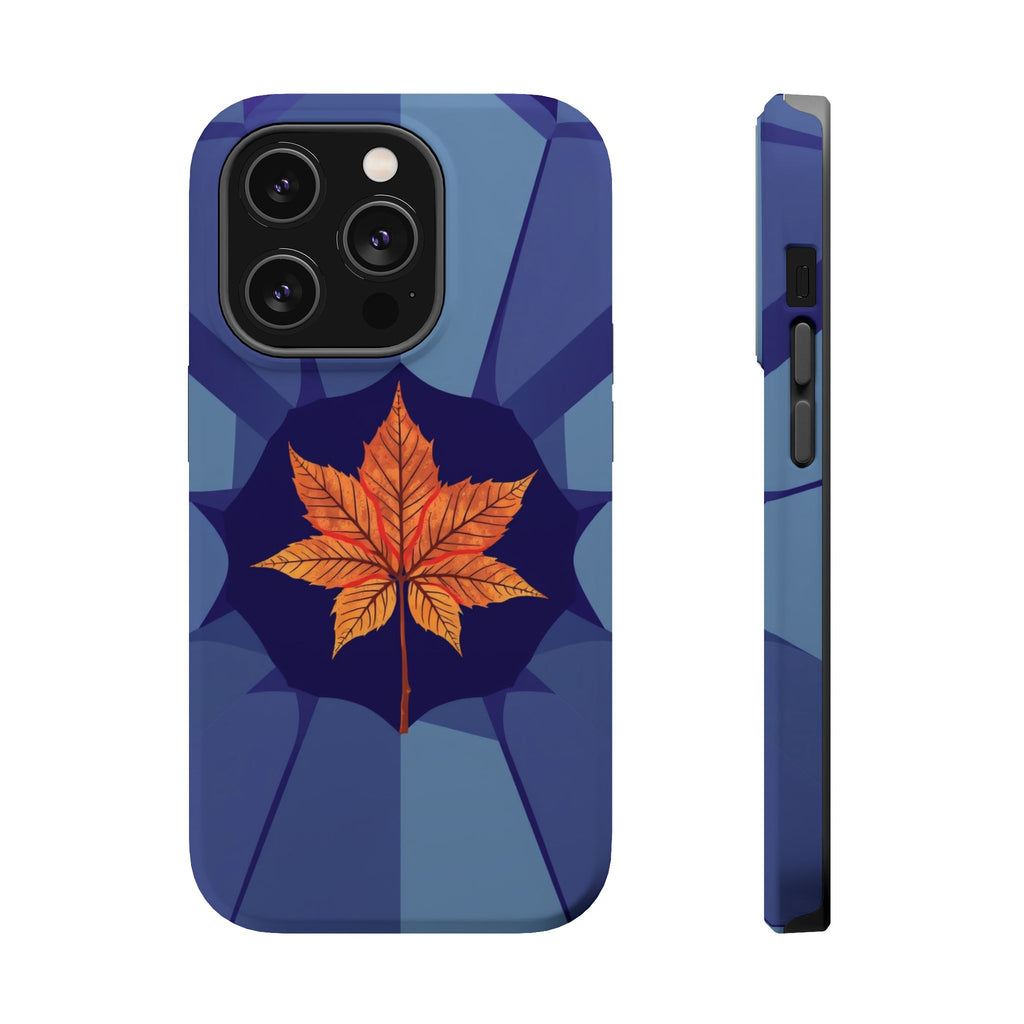 iPhone Autumn Maple Abstract Geometric Slim Everyday Designer Case · iPhone Case