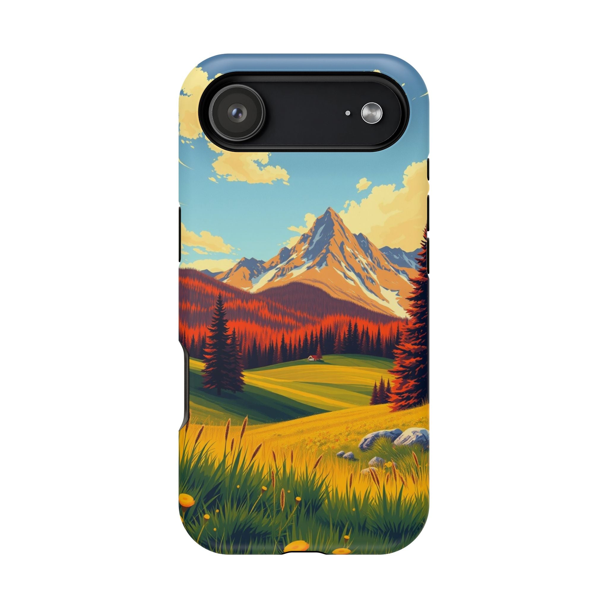 iPhone Radiant Alpine Meadow Design Slim Everyday Designer Case · iPhone Case