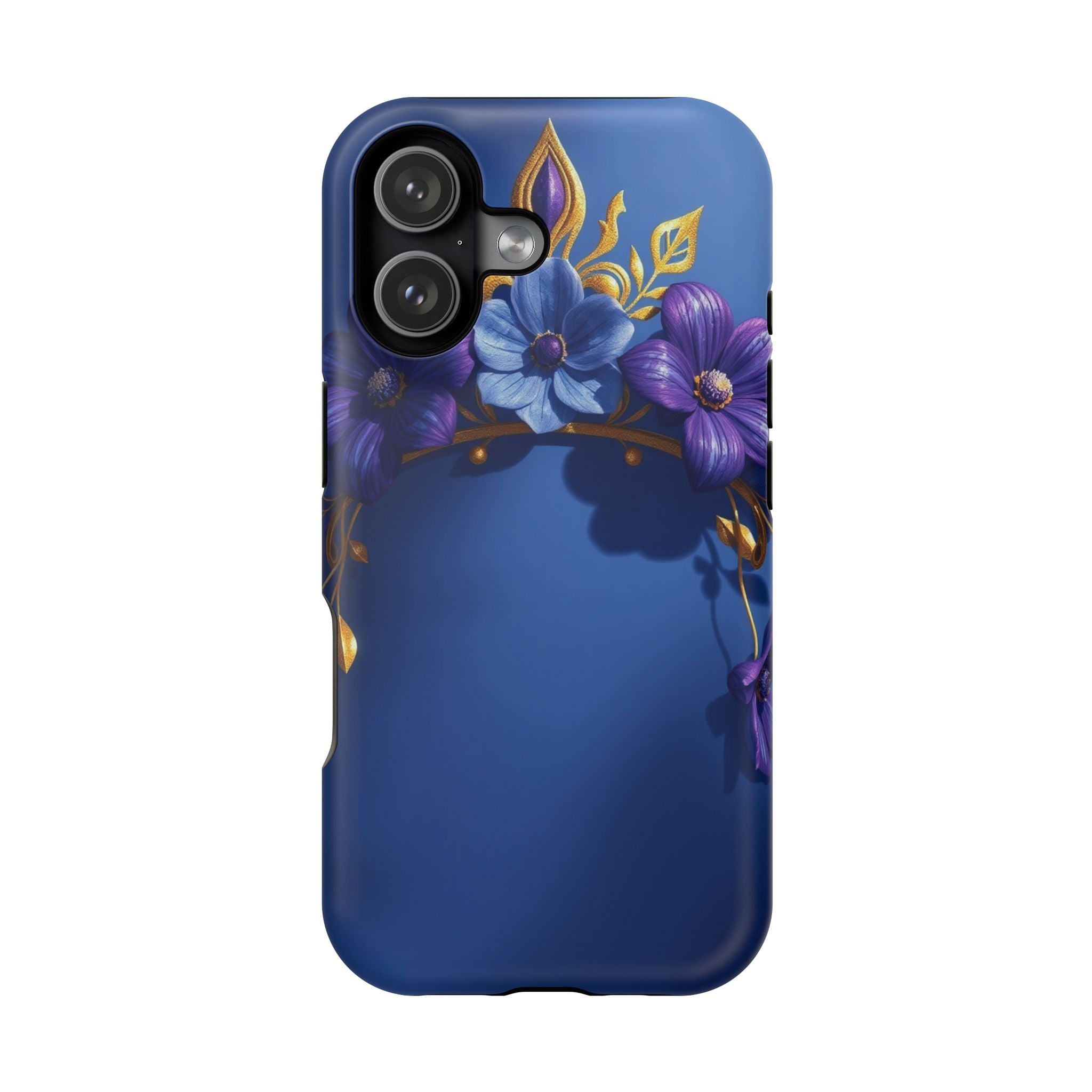 iPhone Vibrant Floral Crown Design 14 Slim Everyday Designer Case · iPhone Case