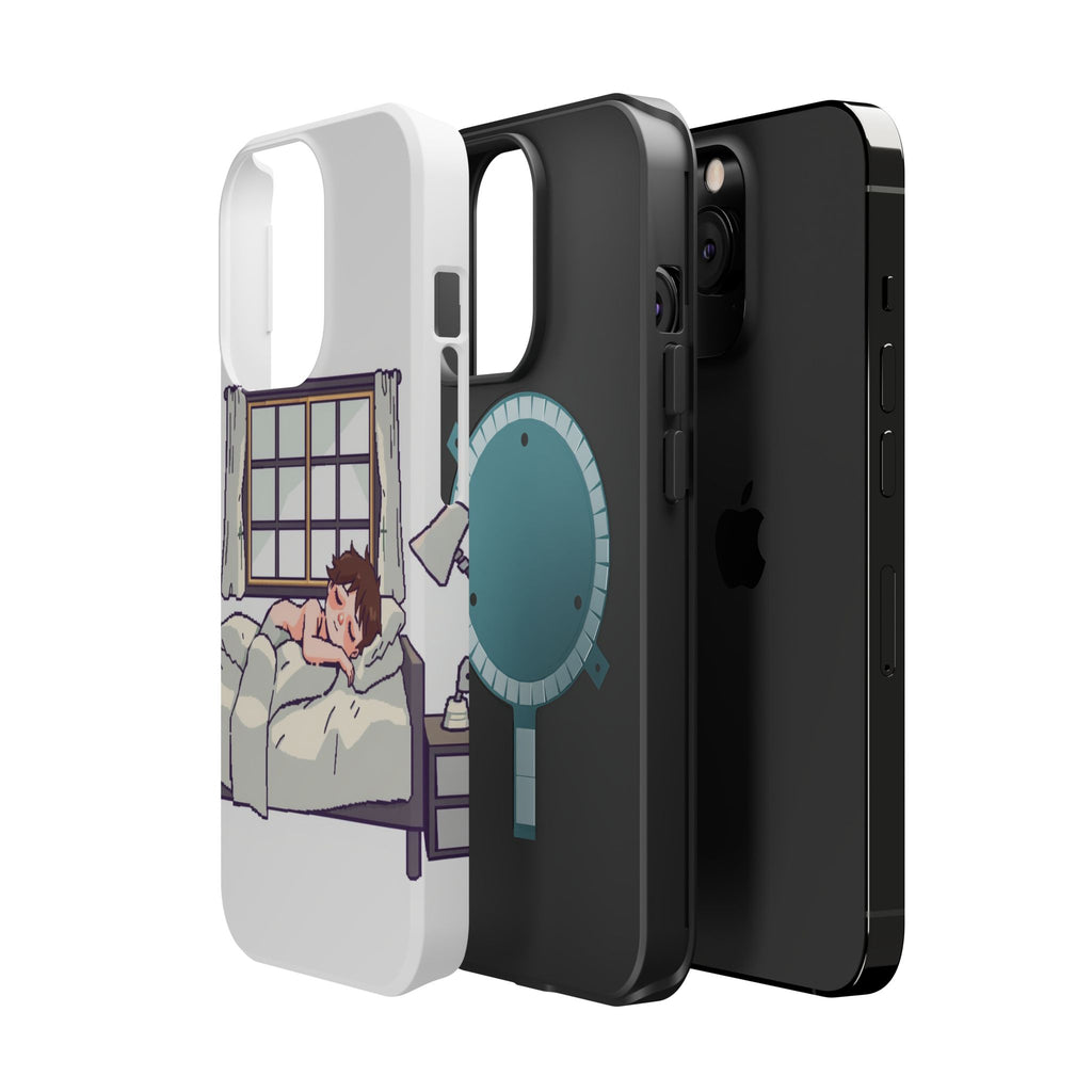 iPhone Do Not Disturb: Napping Bold Art Slim Everyday Designer Case · iPhone Cas