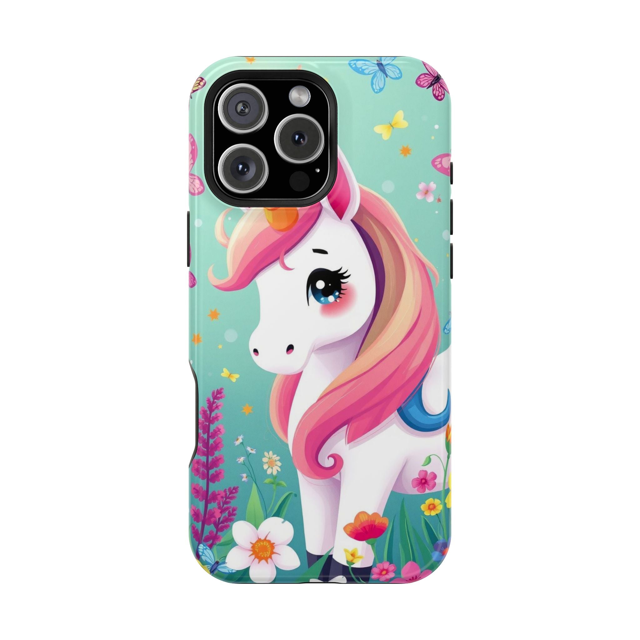 iPhone Dragonfly Unicorn Kids Fun iPhone Phone Case Gift Clean Minimal · iPhone