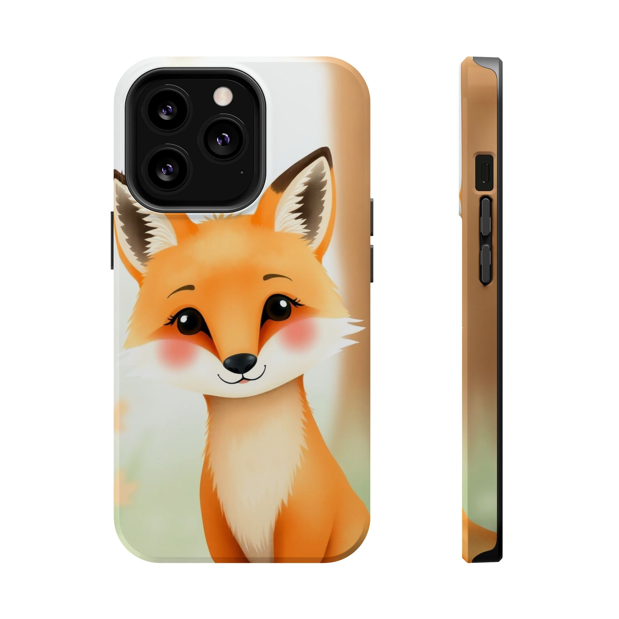 iPhone Watercolor Fox Portrait Kids Fun iPhone Phone Case Gift Slim · iPhone Cas