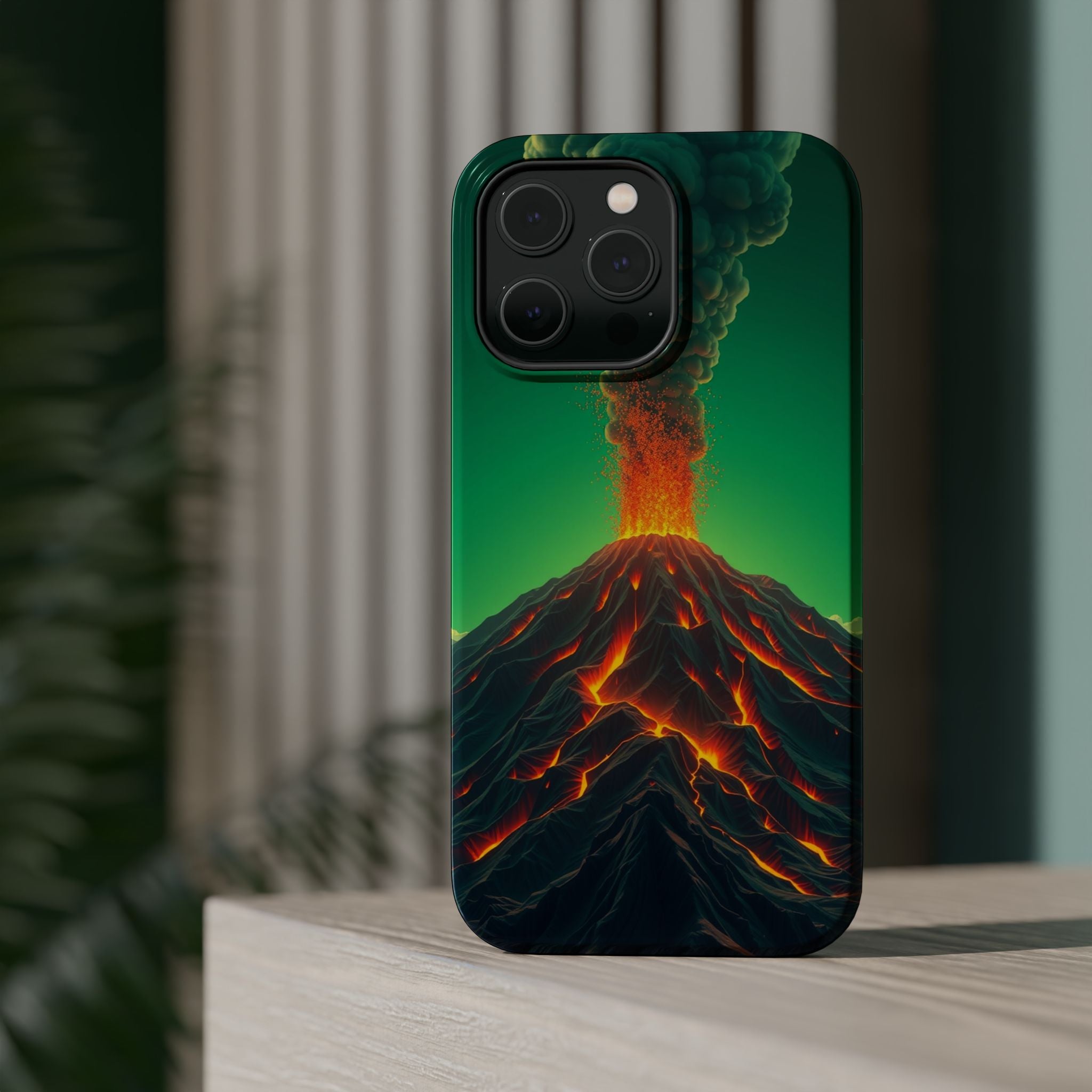iPhone Dreamy Volcanic Eruption Design Slim Everyday Designer Case · iPhone Case
