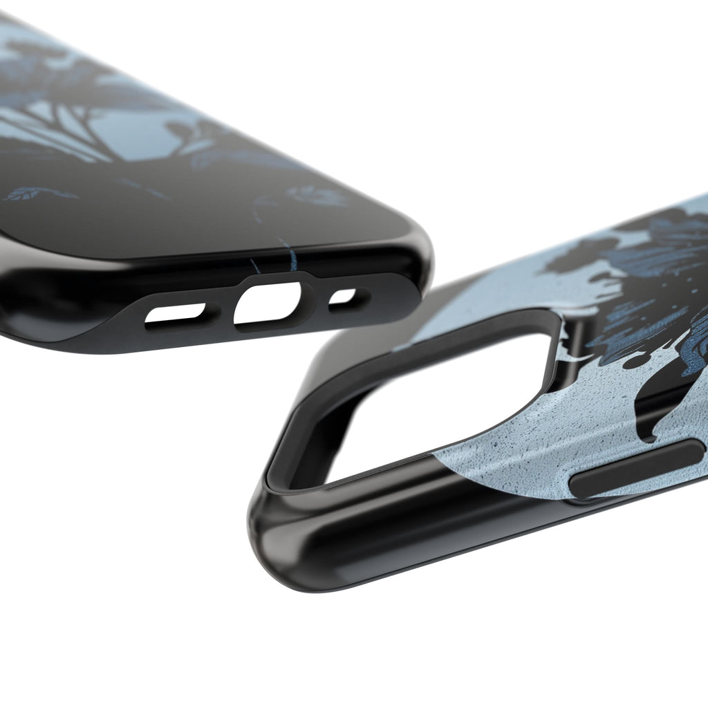 iPhone Radiant Floral Silhouette Design Slim Everyday Designer Case · iPhone Cas