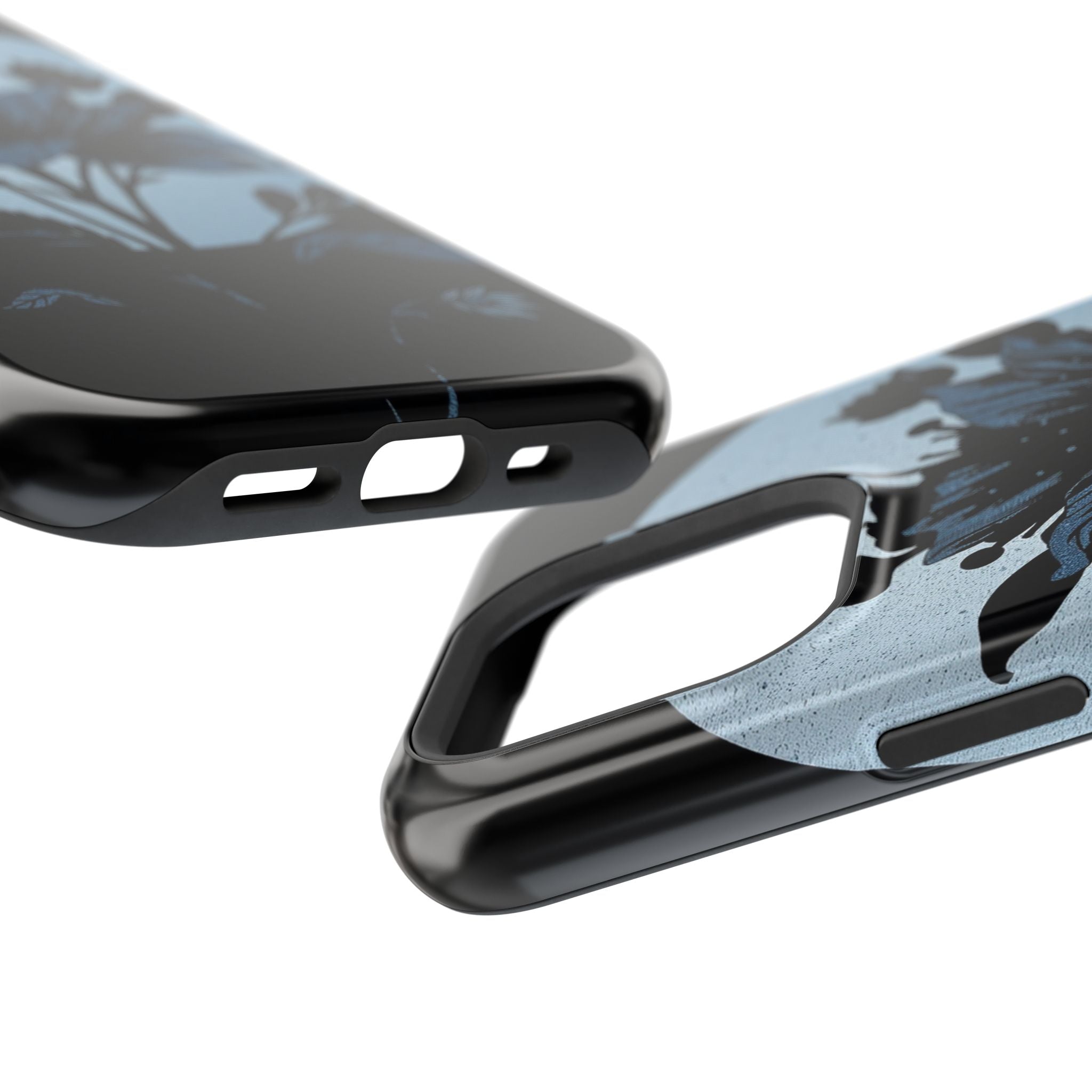 iPhone Radiant Floral Silhouette Design Slim Everyday Designer Case · iPhone Cas