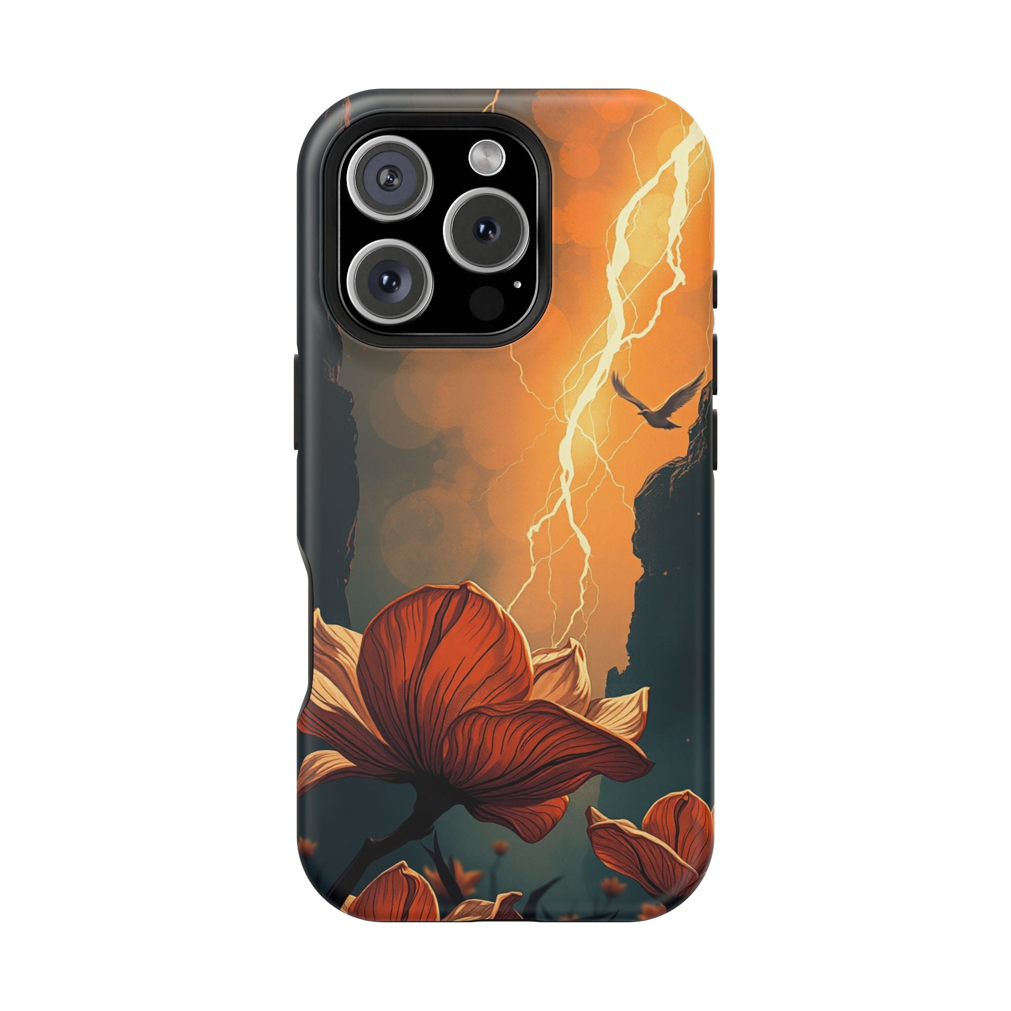 iPhone Vibrant Petal Storm Design Bold Modern Everyday Snap Case · iPhone Case