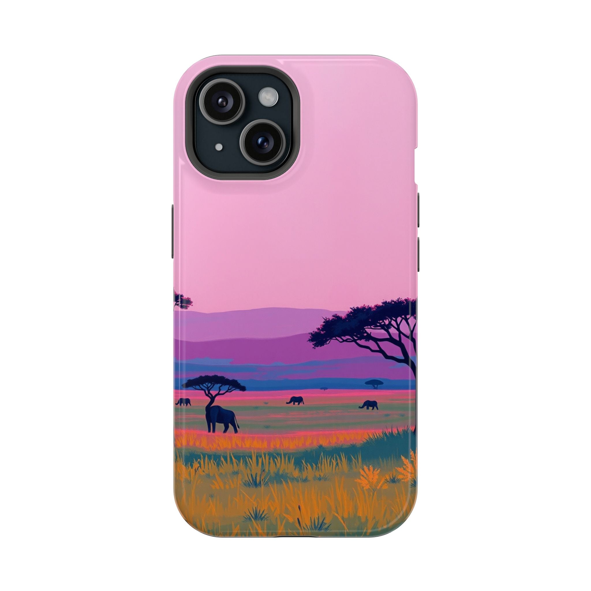 iPhone Savanna Horizon Electric Art Slim Everyday Designer Case · iPhone Case