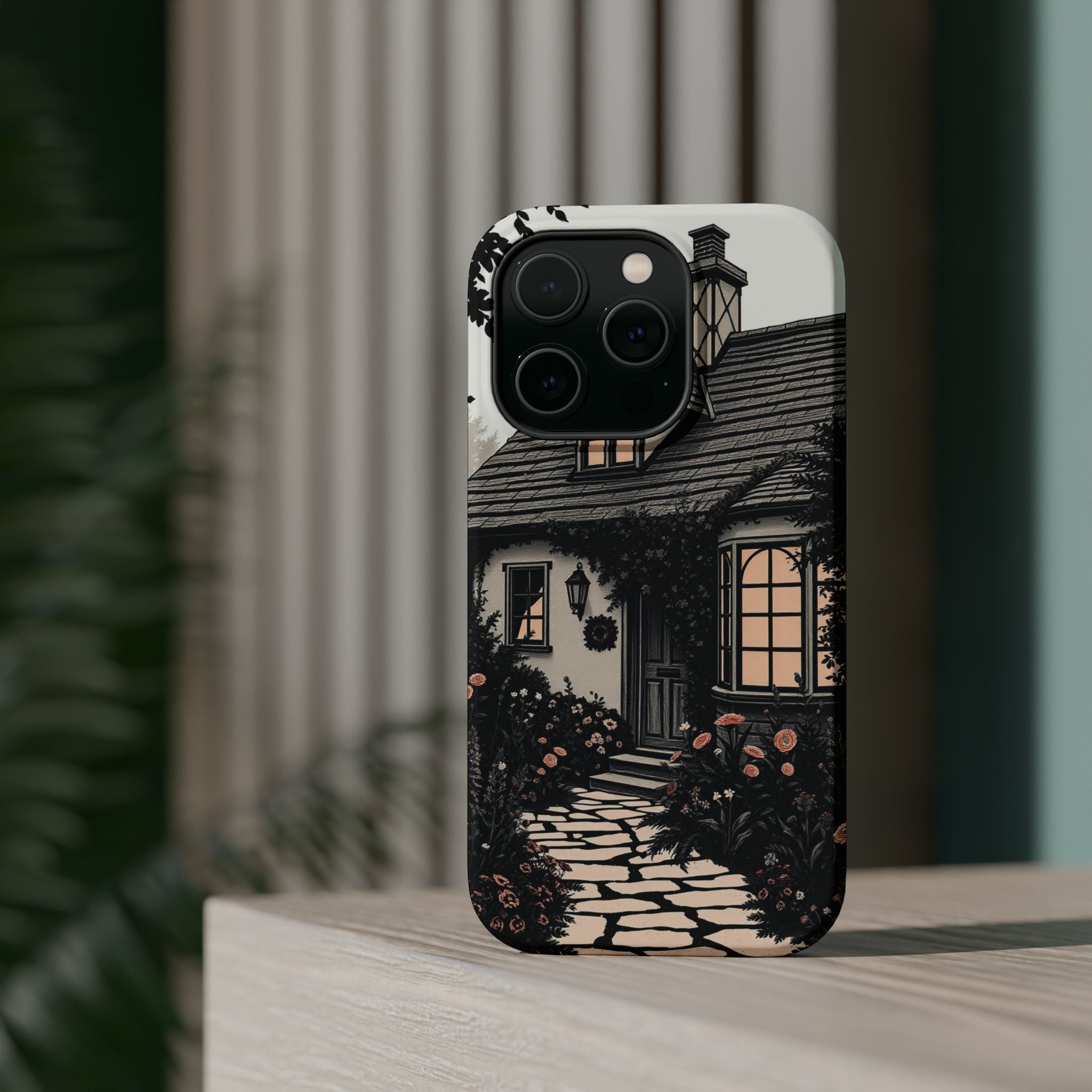 iPhone Cottage Garden Enchanted Art Slim Everyday Designer Case · iPhone Case