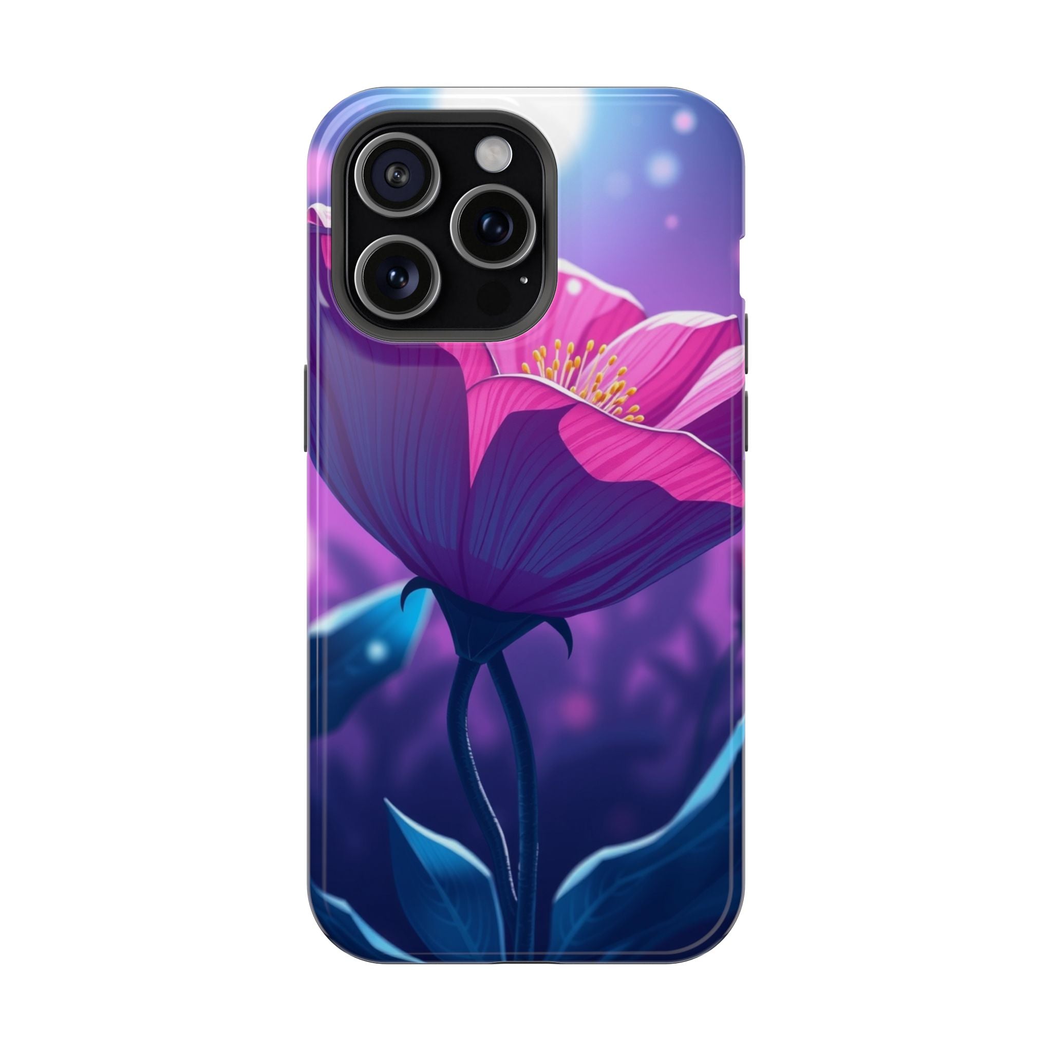 iPhone Night Bloomer Pastel Kawaii Bold Modern Everyday Snap Case · iPhone Case
