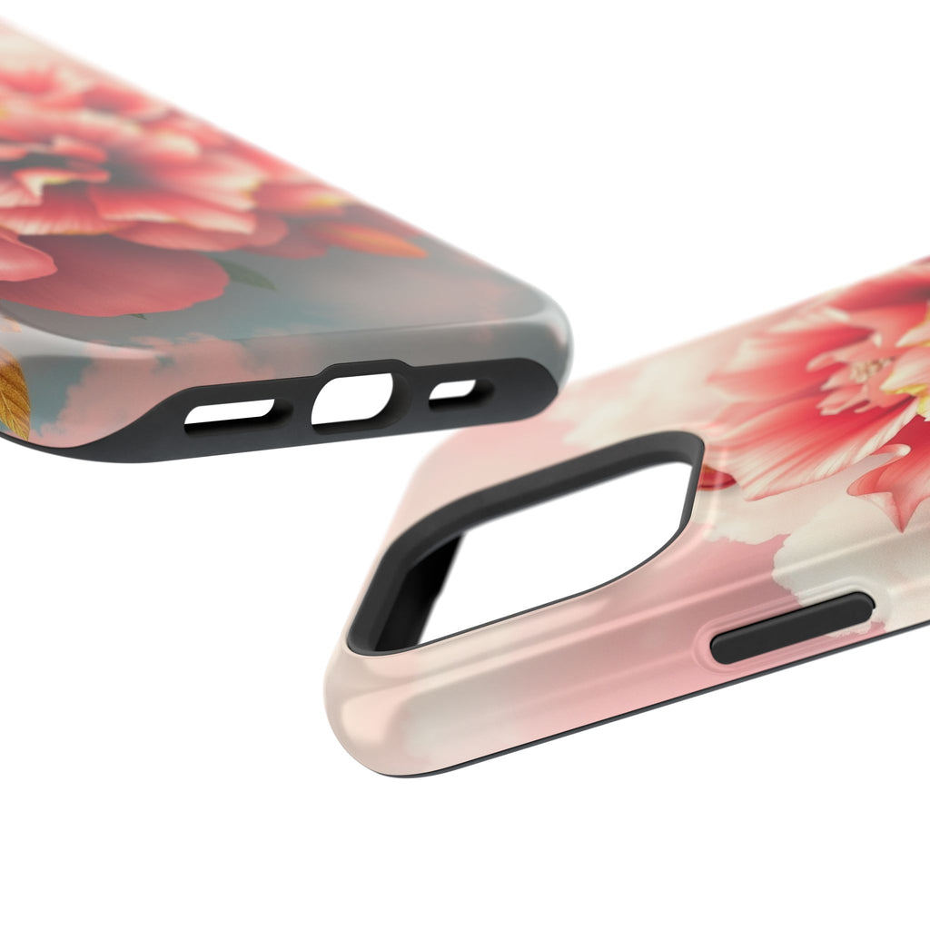 iPhone Pastel Floral Cloud Gold Foil Luxury Slim iPhone Everyday · iPhone Case