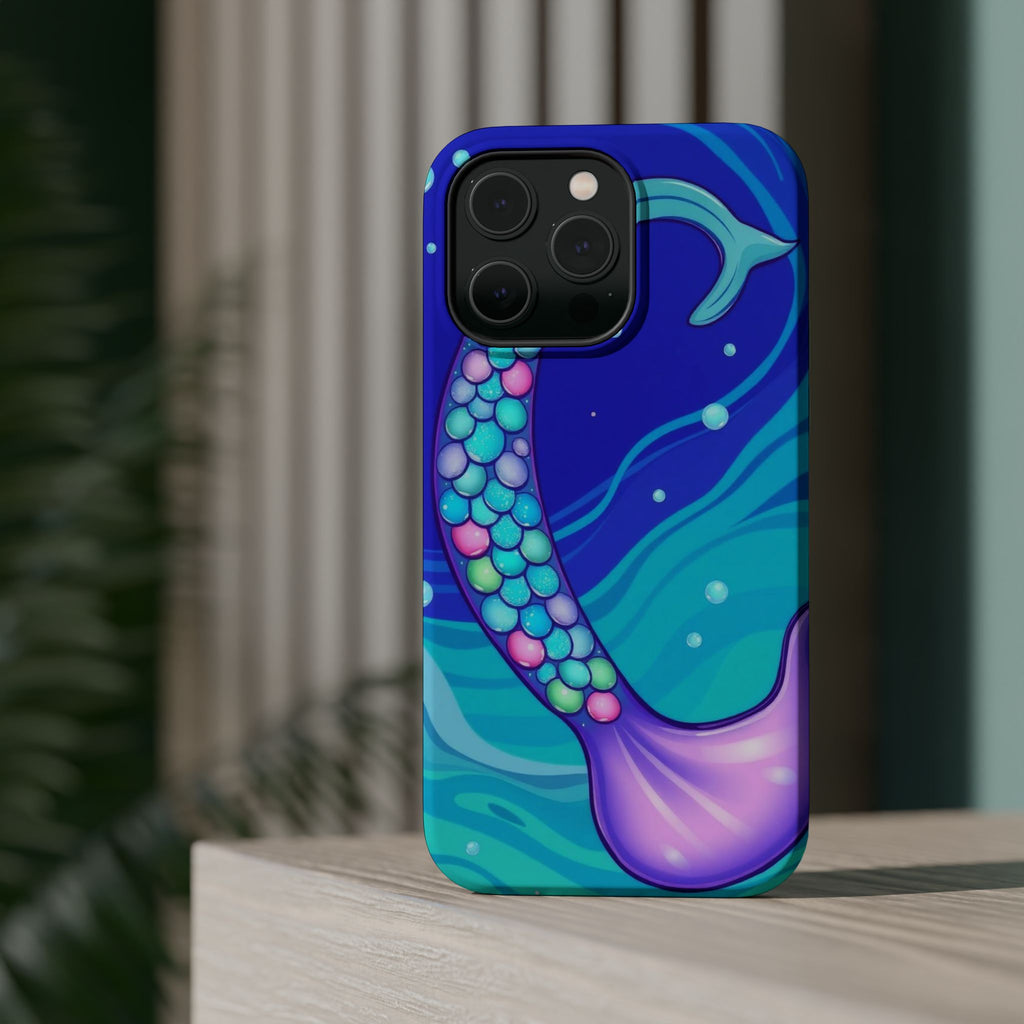 iPhone Mermaid Tail Swirl Kids Fun iPhone Phone Case Gift Artistic · iPhone Case