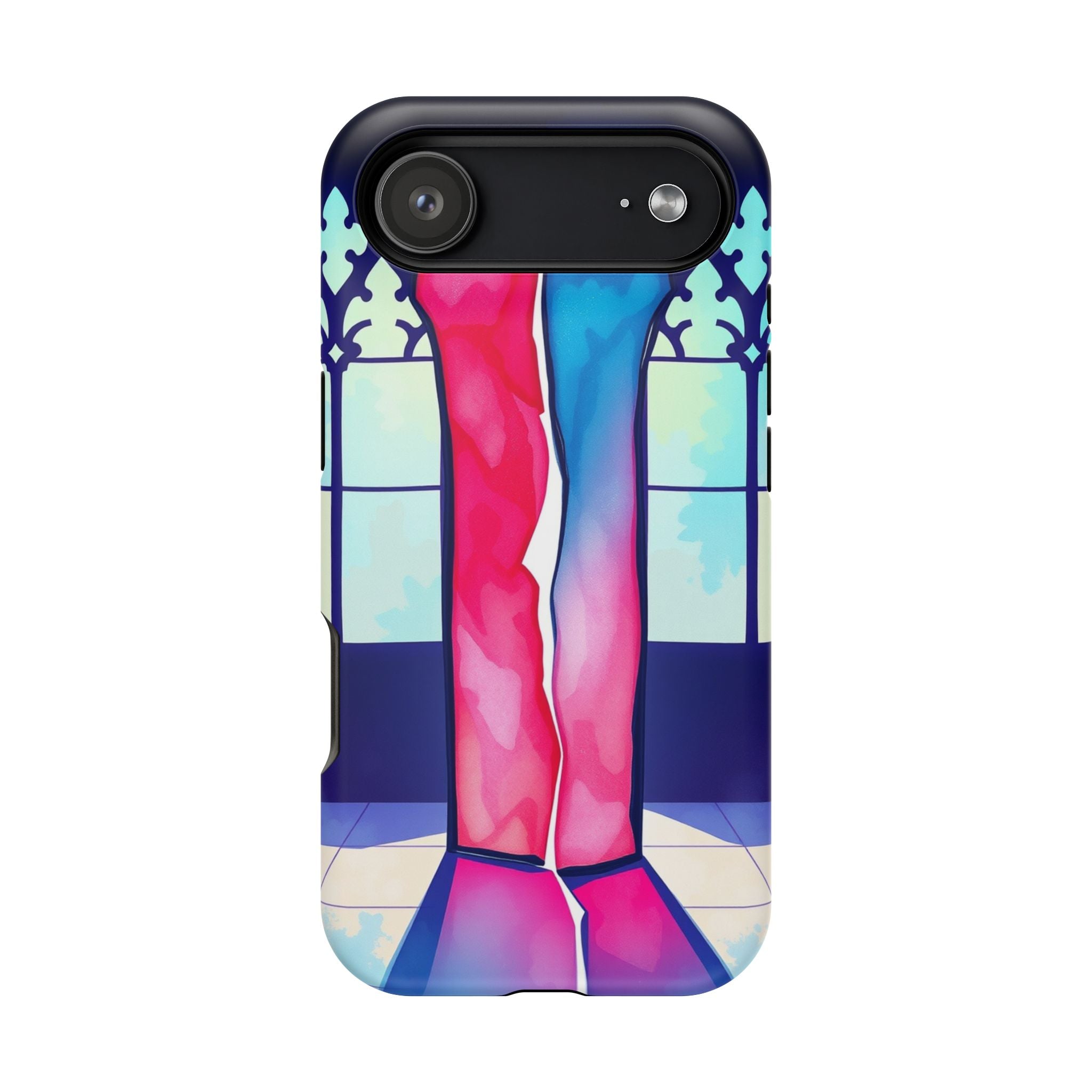 iPhone Stained Glass Break Electric Art Slim Everyday iPhone Designer · iPhone C