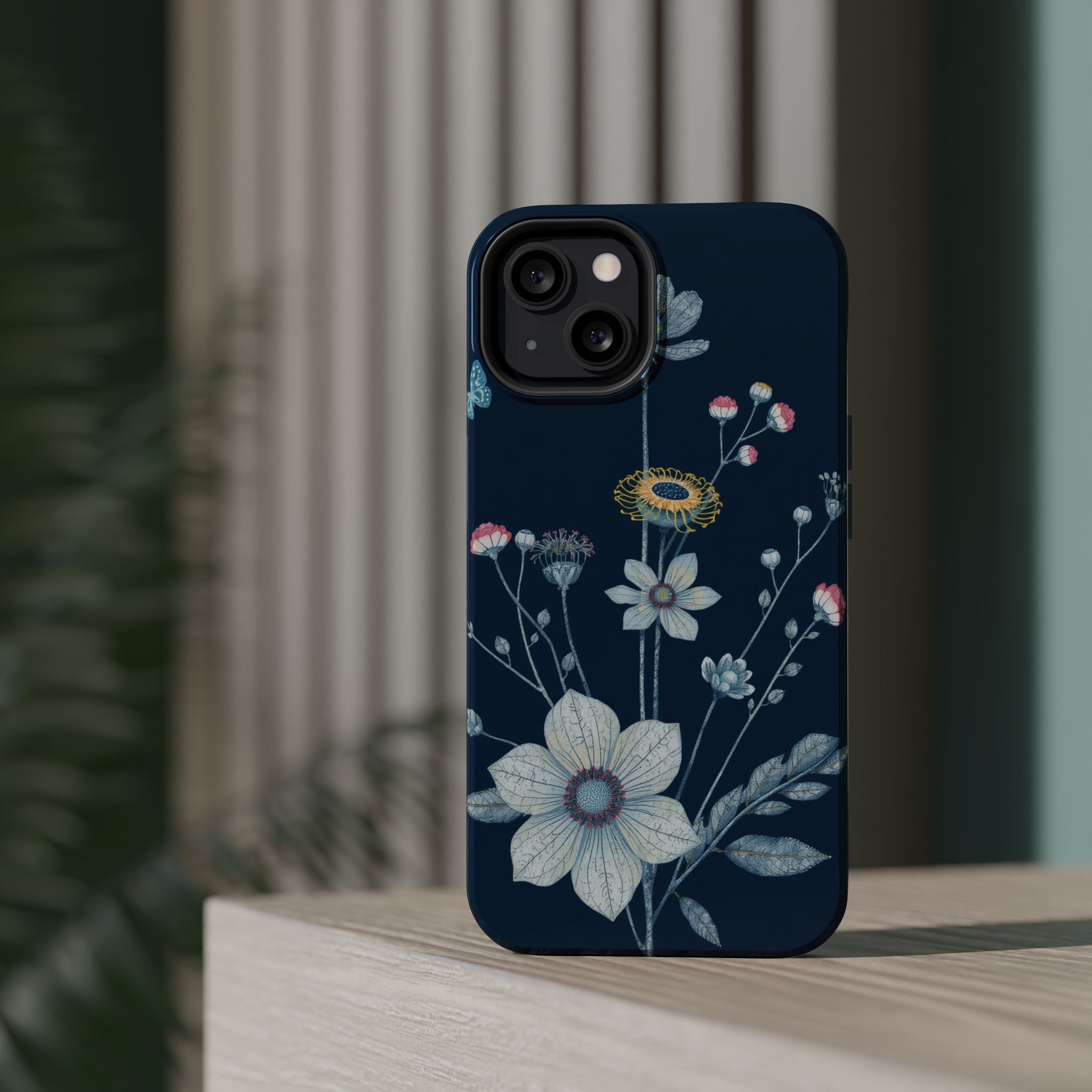 iPhone Vibrant Pressed Botanicals Design Slim Everyday Designer · iPhone Case