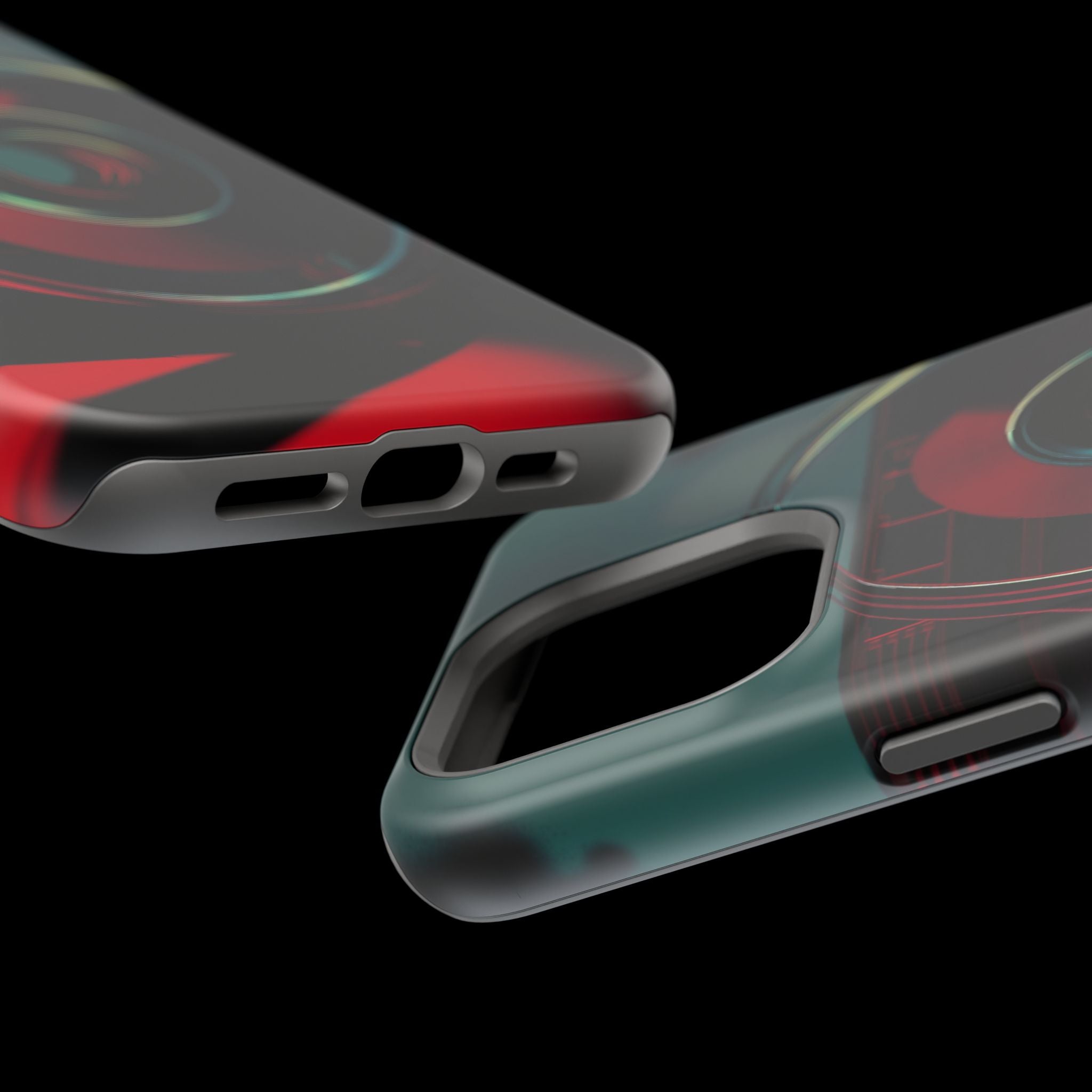 iPhone Vibrant Cassette Tape Rewind Design Slim Everyday Designer Case · iPhone