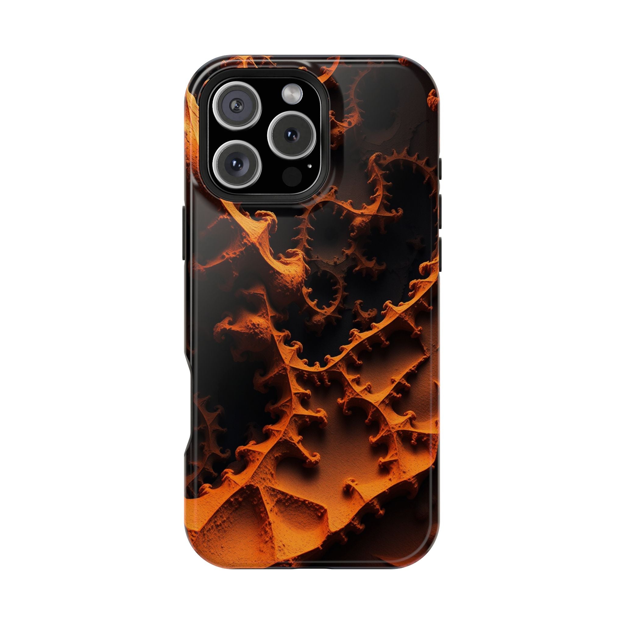 iPhone Radiant Fractal Zoom Design Bold Modern Everyday Snap Case · iPhone Case