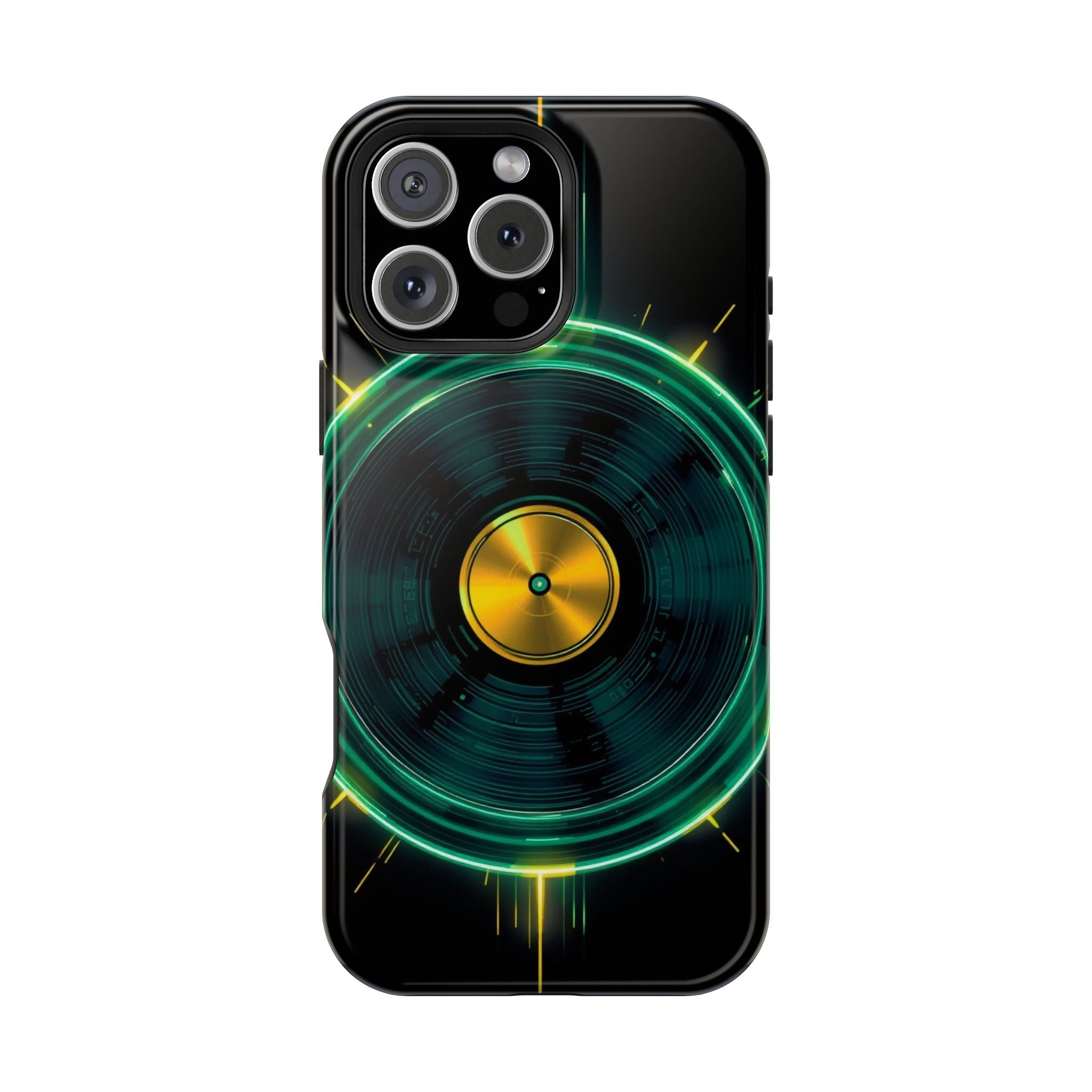 iPhone Dreamy Record Vinyl Spin Design Slim Everyday Designer Case · iPhone Case