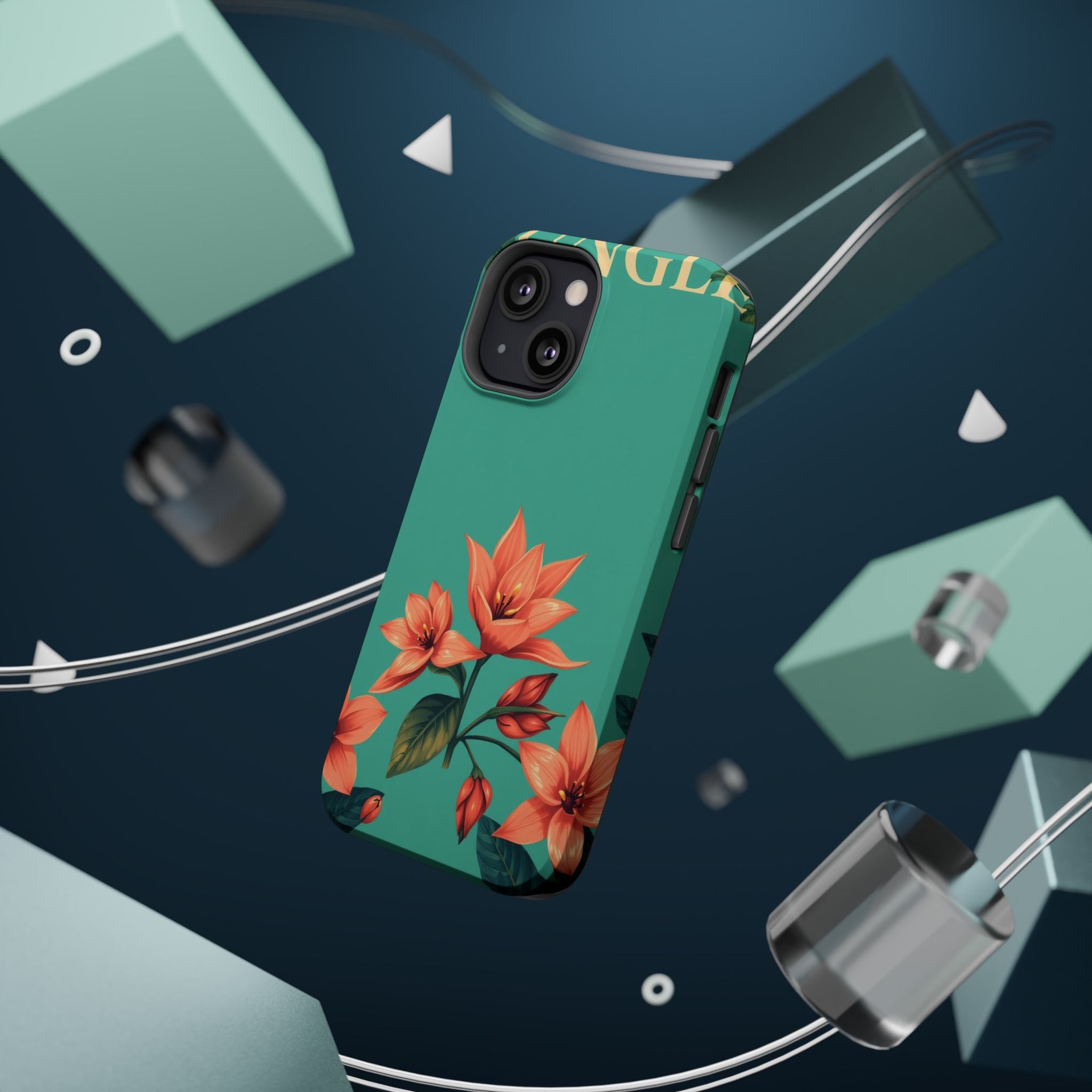 iPhone Jungle Floral Enchanted Art Bold Modern Everyday Snap Case · iPhone Case