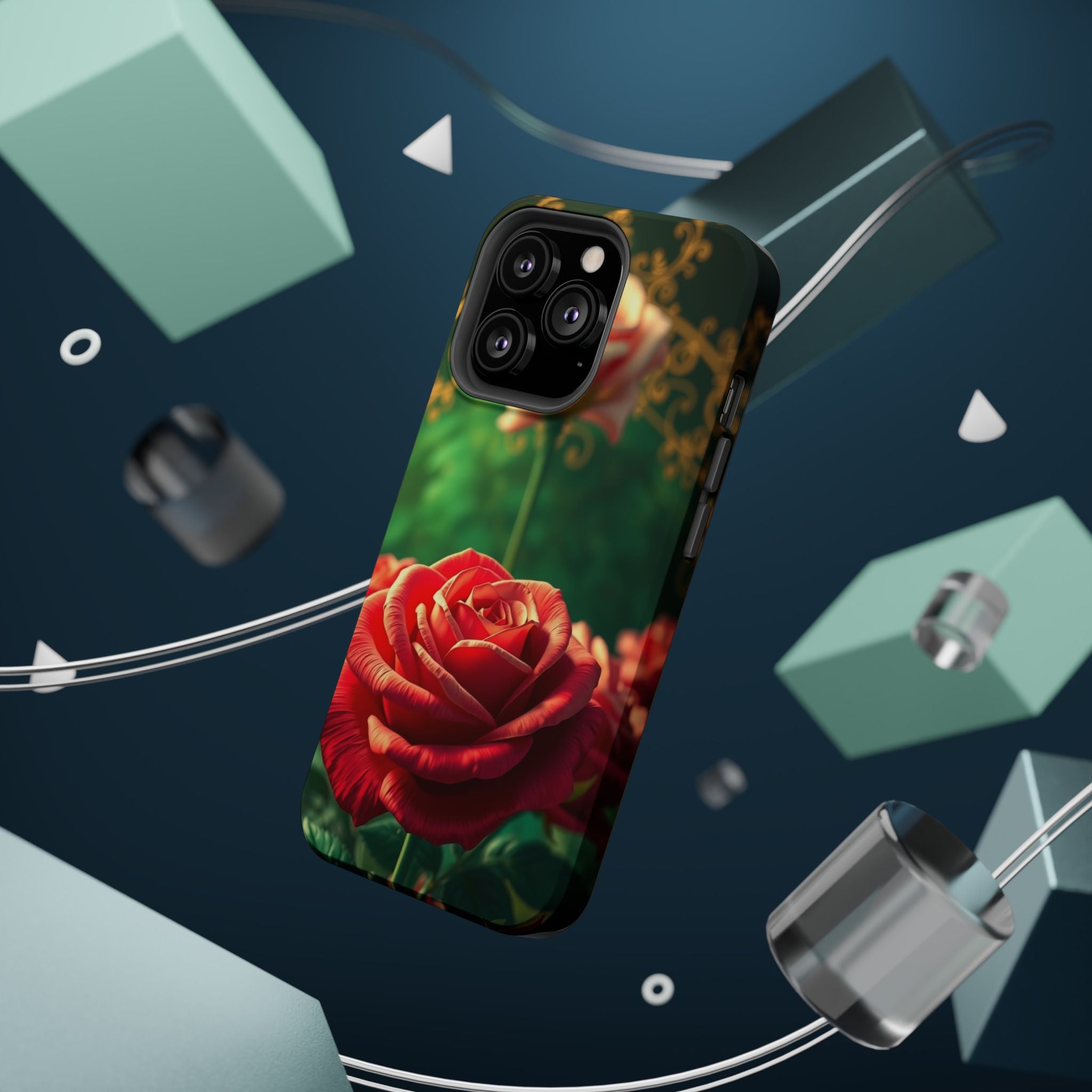 iPhone Rose Garden Enchanted Art Bold Modern Everyday Snap Case · iPhone Case