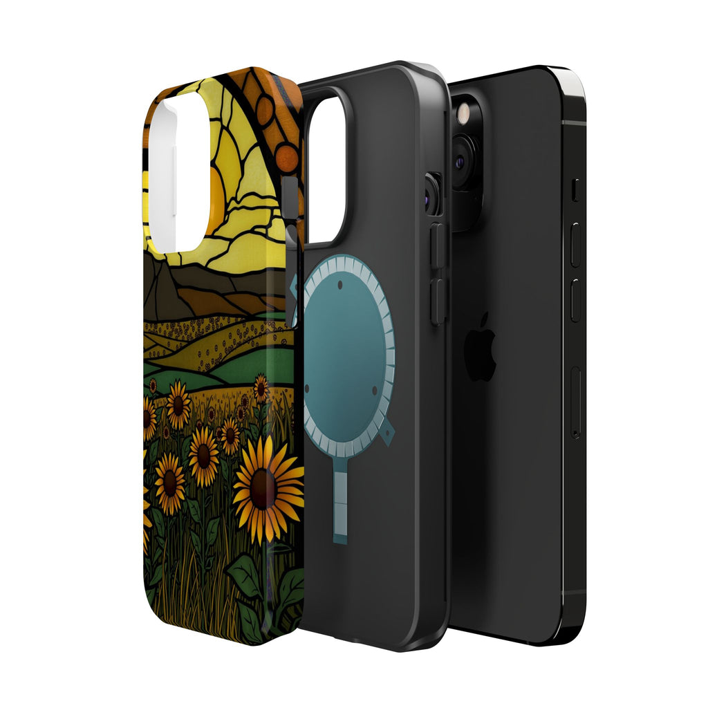 iPhone Sunflower Prairie Enchanted Art Slim Everyday Designer Case · iPhone Case