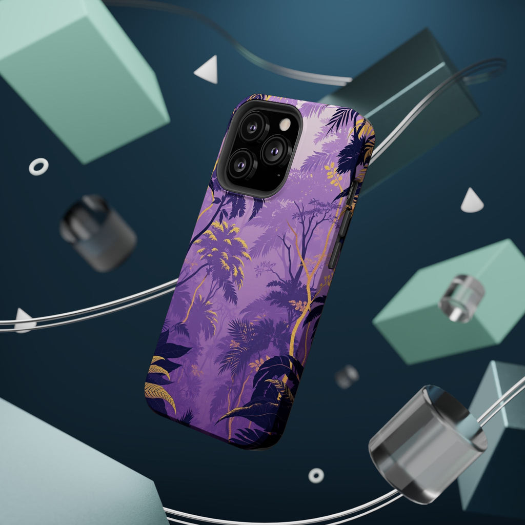 iPhone Lavender And Pearl Rainforest Canopy Soft iPhone 14 Finish · iPhone Case