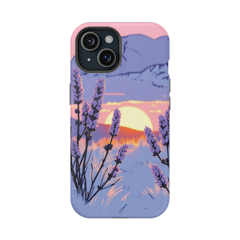 iPhone Mesa Sunset Hand-Drawn Sketch Slim Everyday Designer Case · iPhone Case