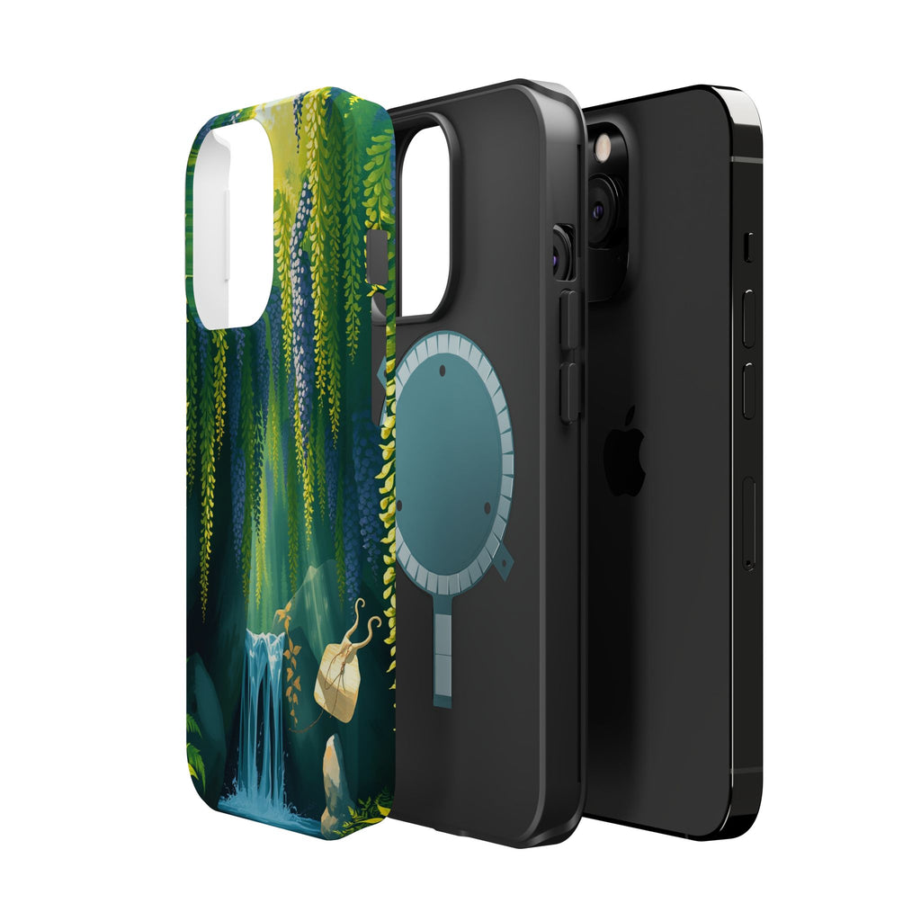 iPhone Wisteria Cascade Mystic Art Bold Modern Everyday Snap Case · iPhone Case