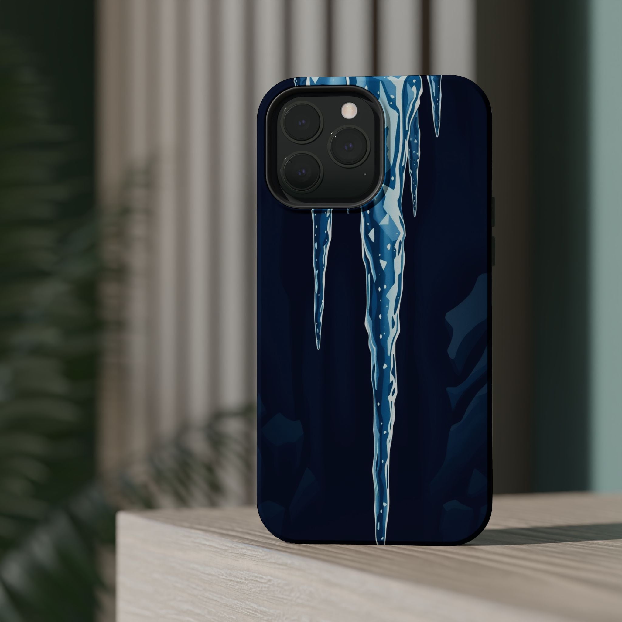 iPhone Vibrant Icicle Formation Design Slim Everyday Designer Case · iPhone Case