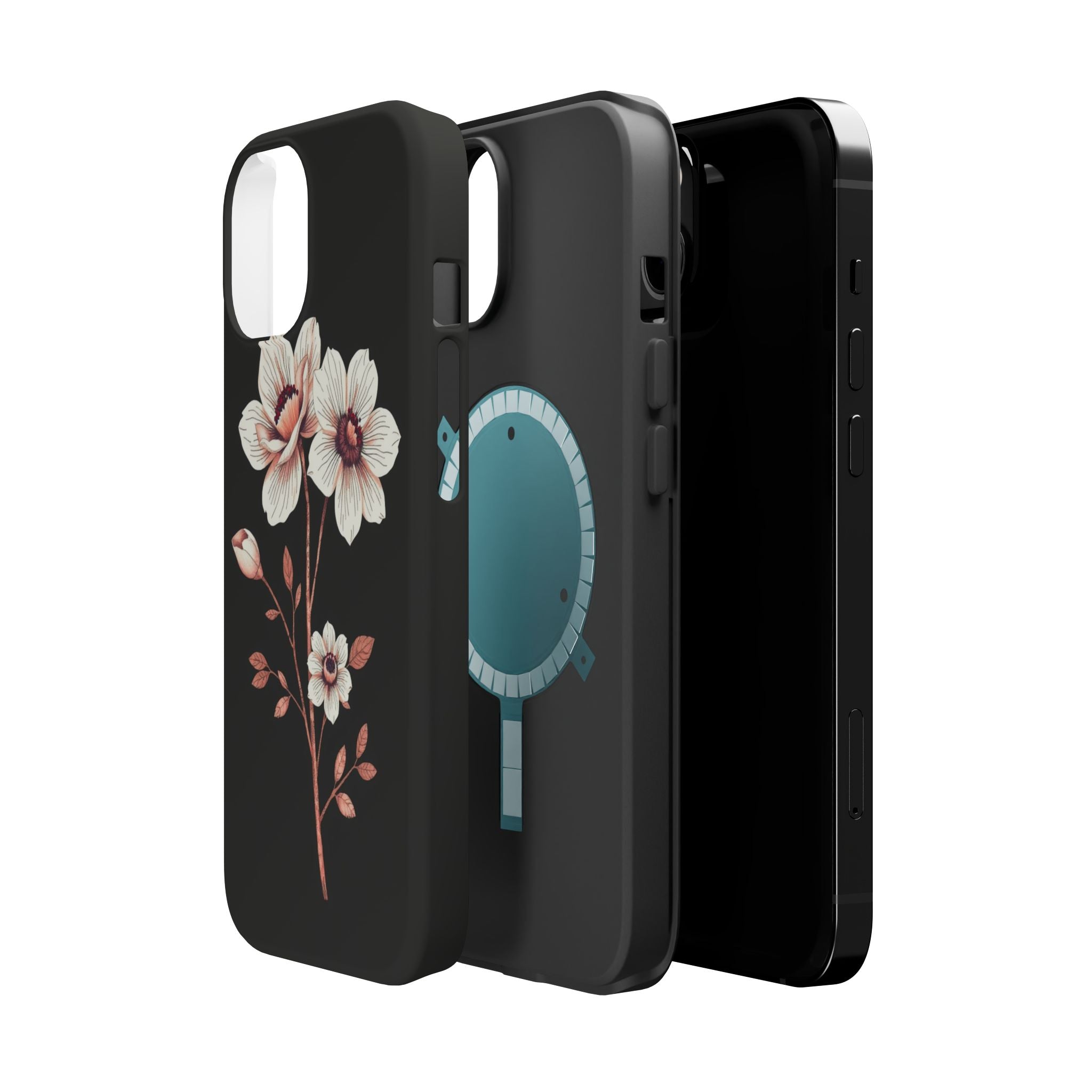 iPhone Serene Vintage Botanical Print Design Slim iPhone Everyday · iPhone Case