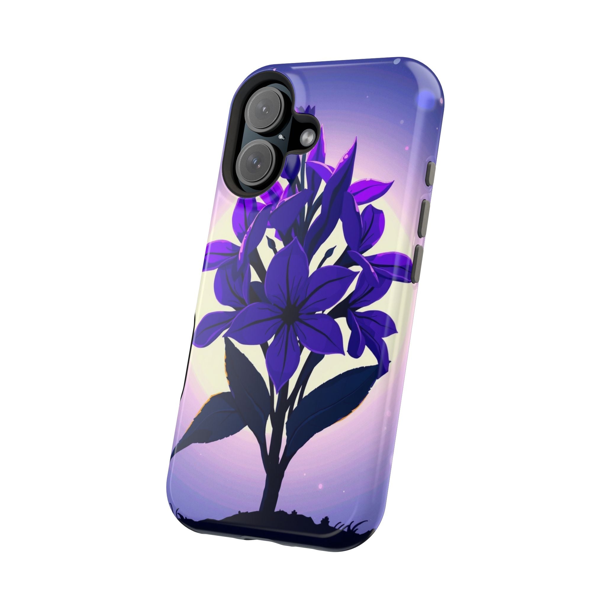 iPhone Floral Crown Mystic Art 13 Bold Modern Everyday Snap Case · iPhone Case