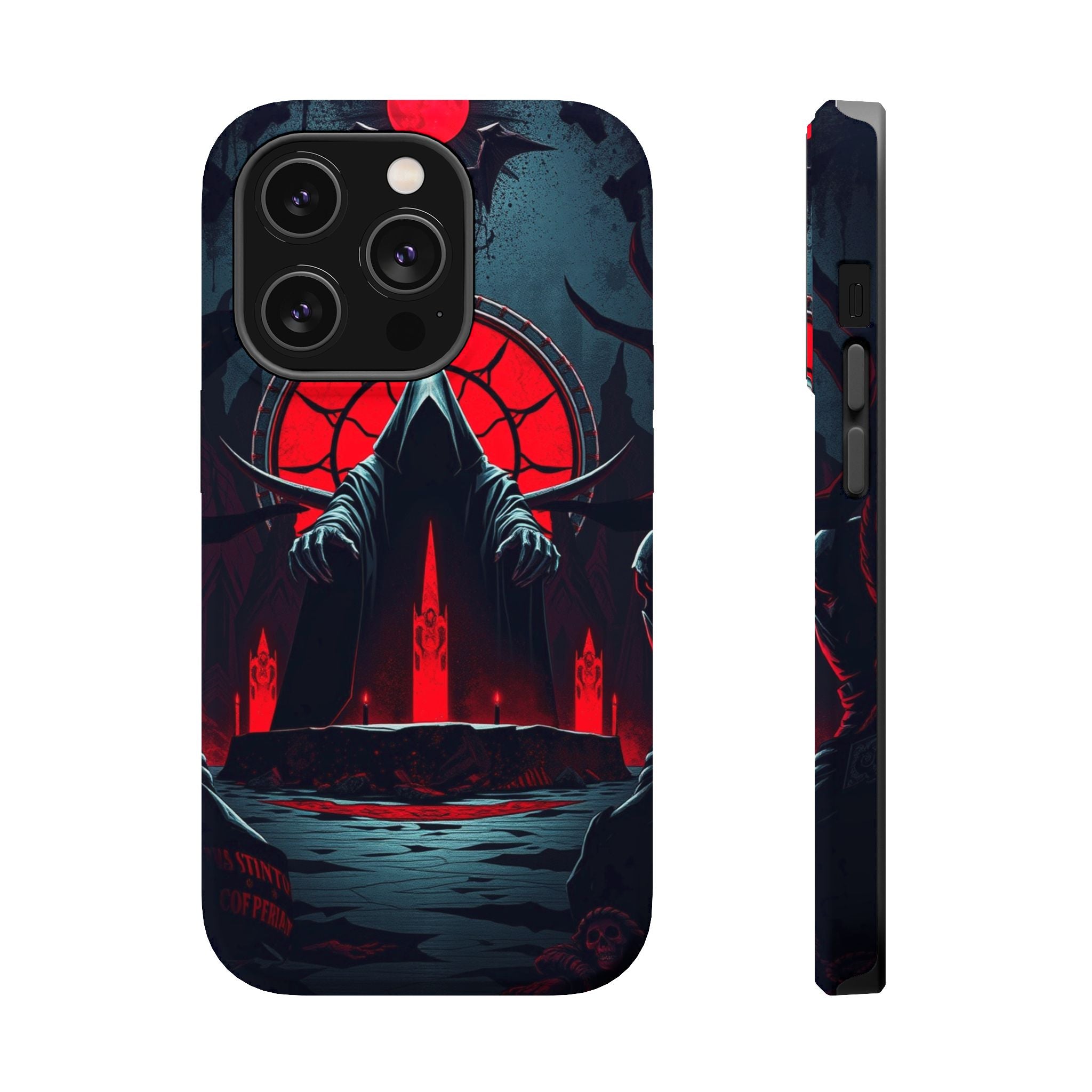 iPhone Serene Necromancer Circle Design Slim Everyday Designer Case · iPhone Cas